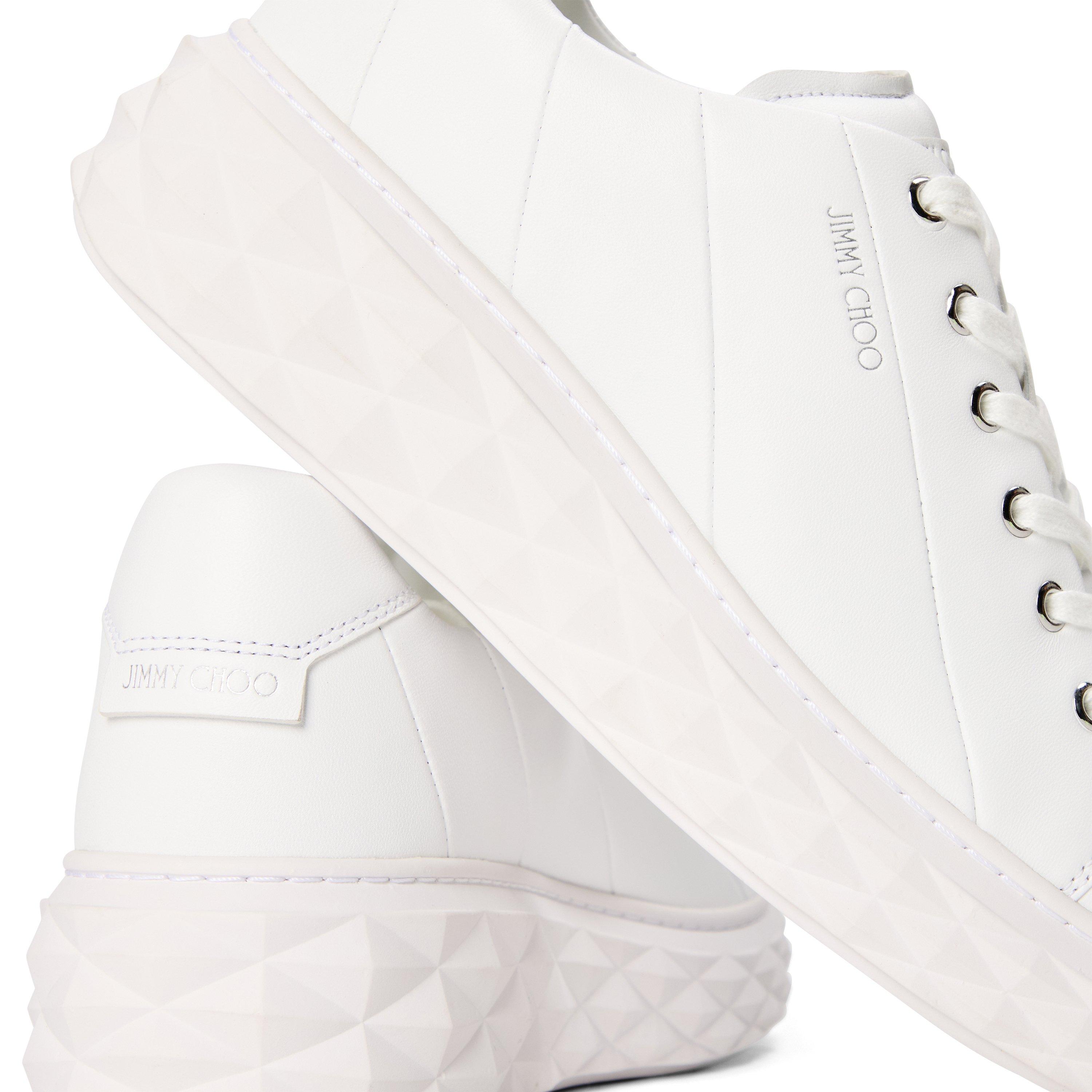 X White Crystal - Jimmy Choo - Diamond Light Maxi Trainers - 3
