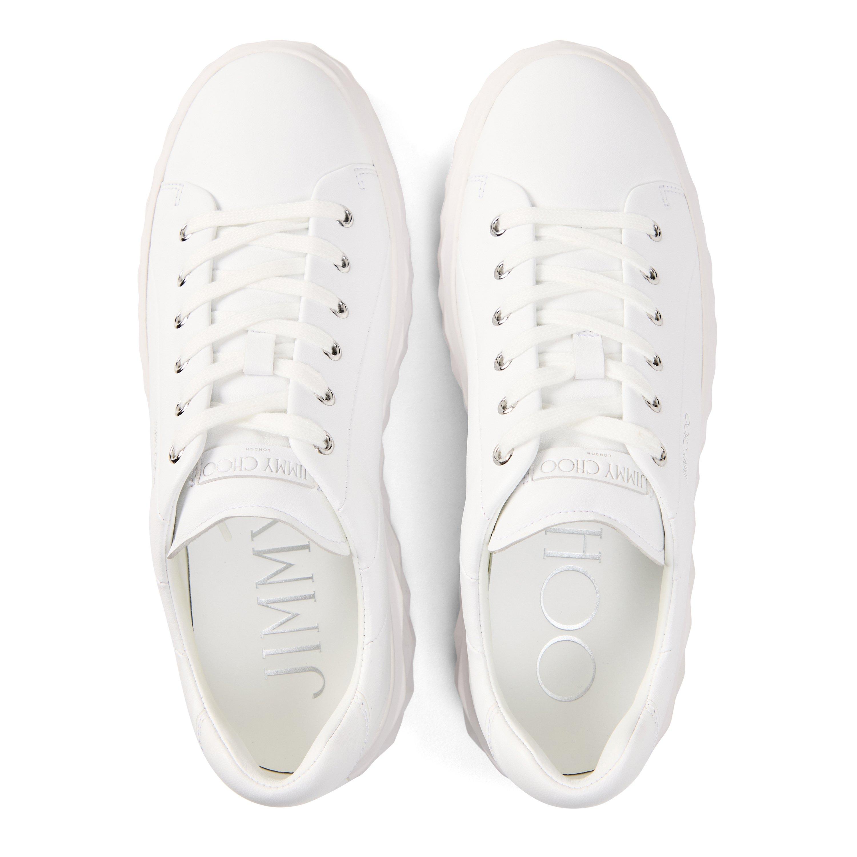 X White Crystal - Jimmy Choo - Diamond Light Maxi Trainers - 4