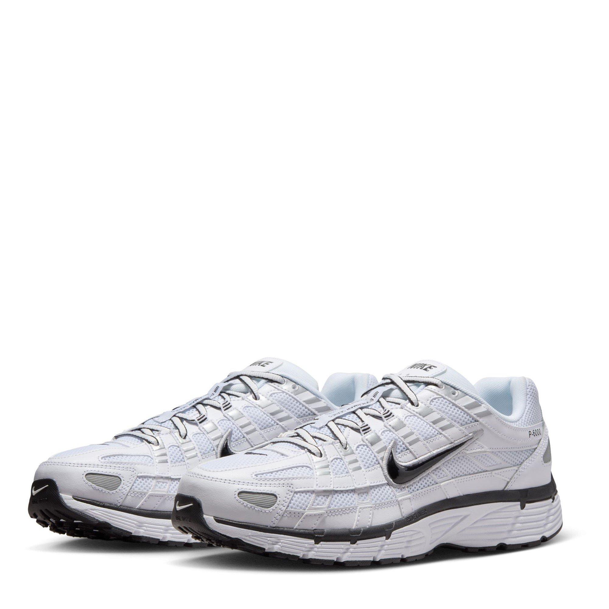 BIANCO/NERO-MET - Nike - Men's Low-Top Trainers - 3
