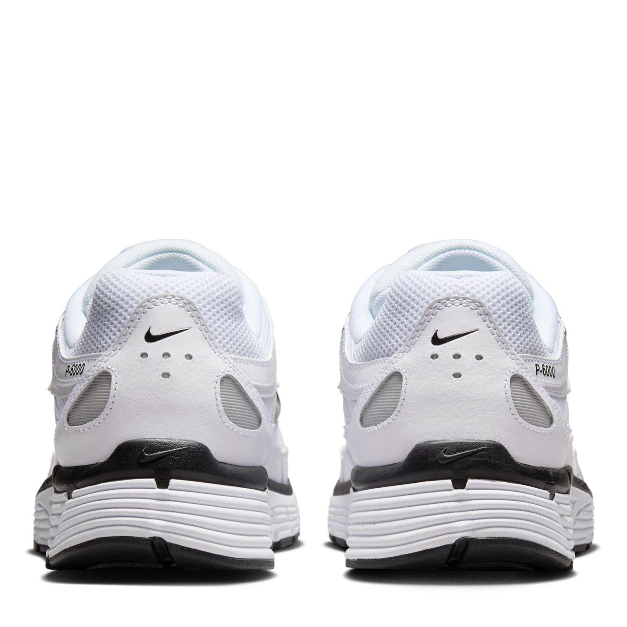 BIANCO/NERO-MET - Nike - Men's Low-Top Trainers - 4