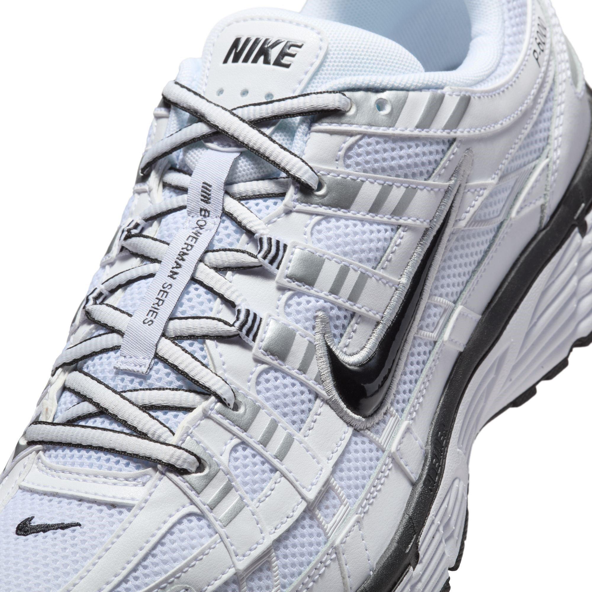 BIANCO/NERO-MET - Nike - Men's Low-Top Trainers - 7