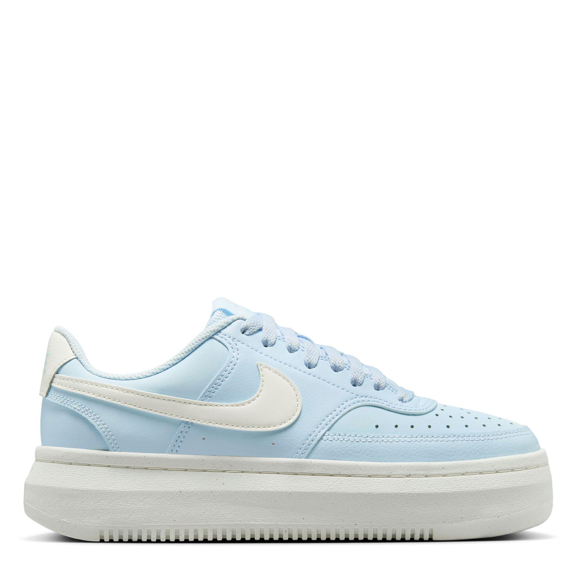 Blue Tint/Sail - Nike - Court Vision Alta Womens Shoes - 1