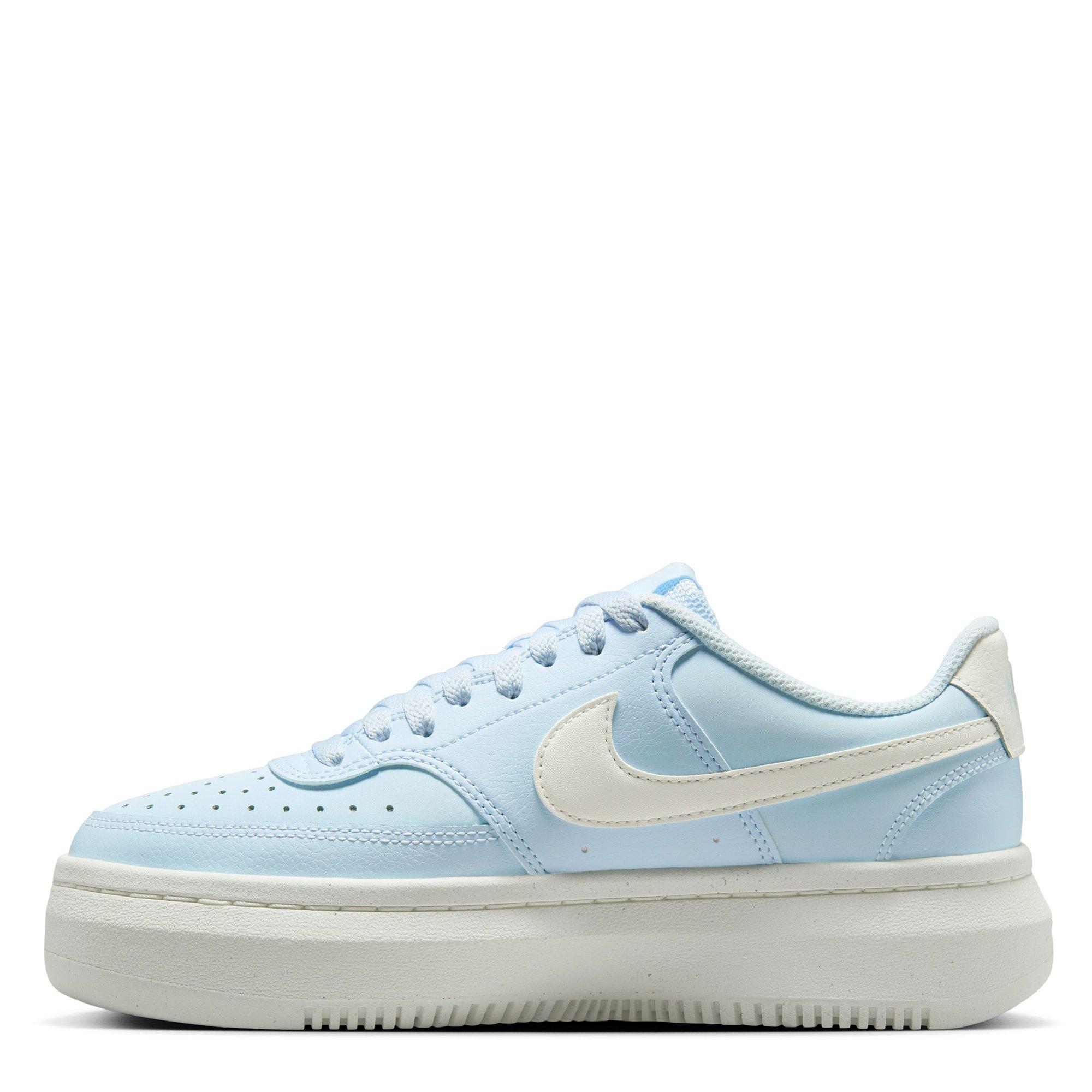 Blue Tint/Sail - Nike - Court Vision Alta Womens Shoes - 2