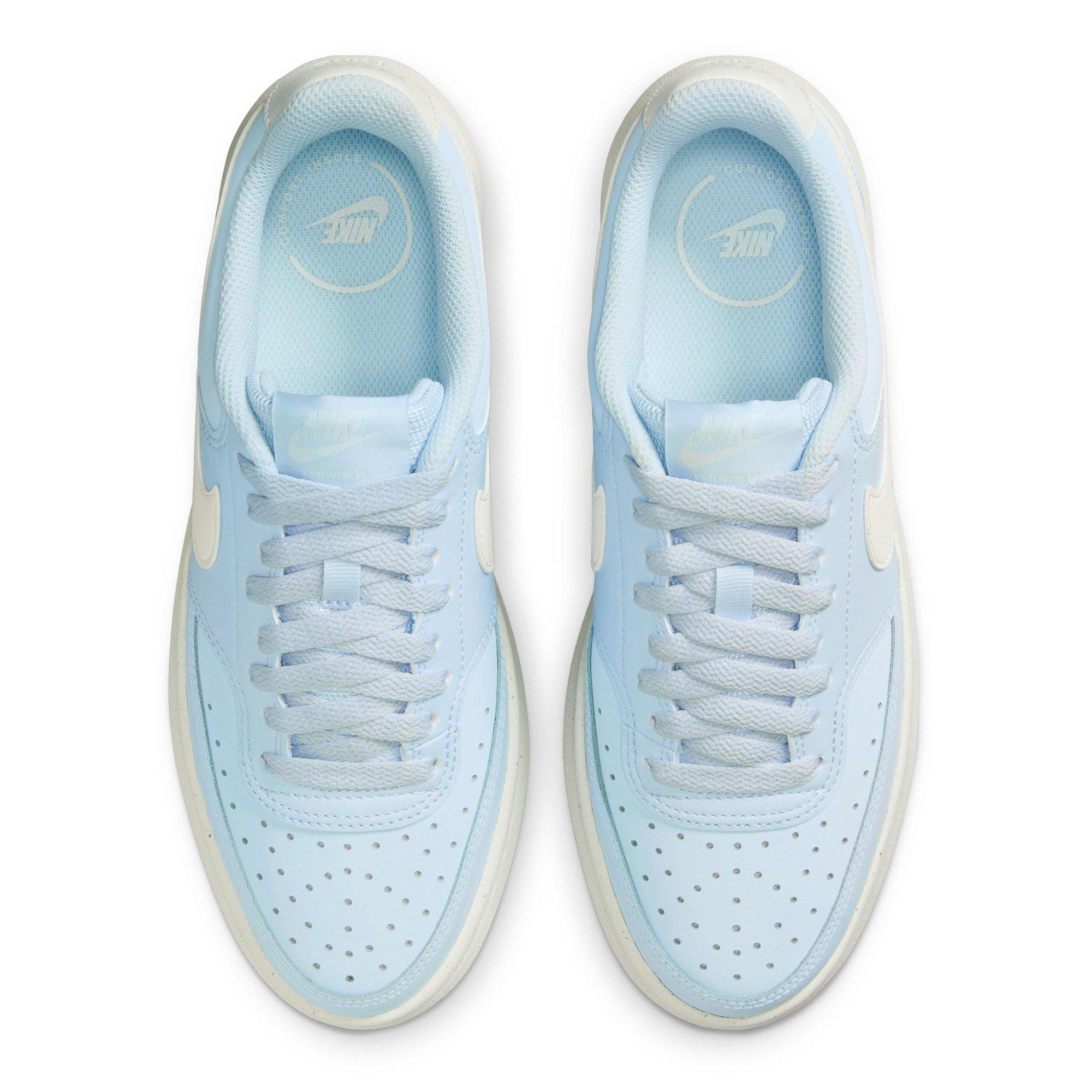 Blue Tint/Sail - Nike - Court Vision Alta Womens Shoes - 4