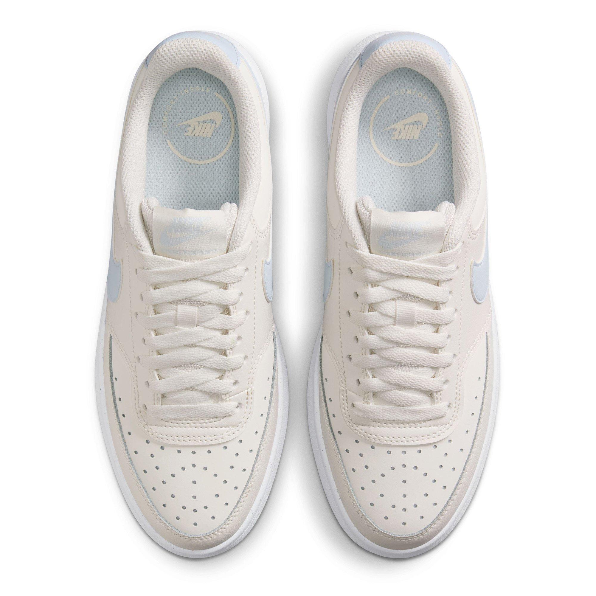 Sail/Blue-Tint - Nike - Court Vision Alta Womens Shoes - 4