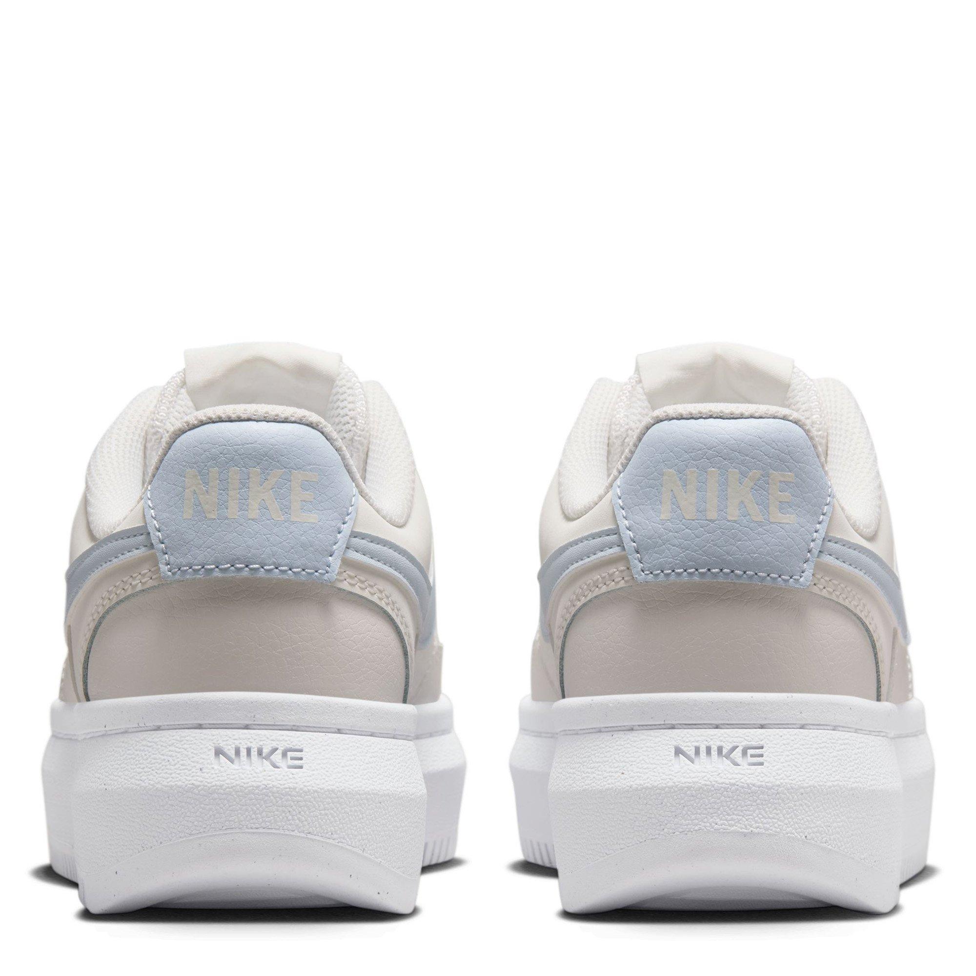 Sail/Blue-Tint - Nike - Court Vision Alta Womens Shoes - 6