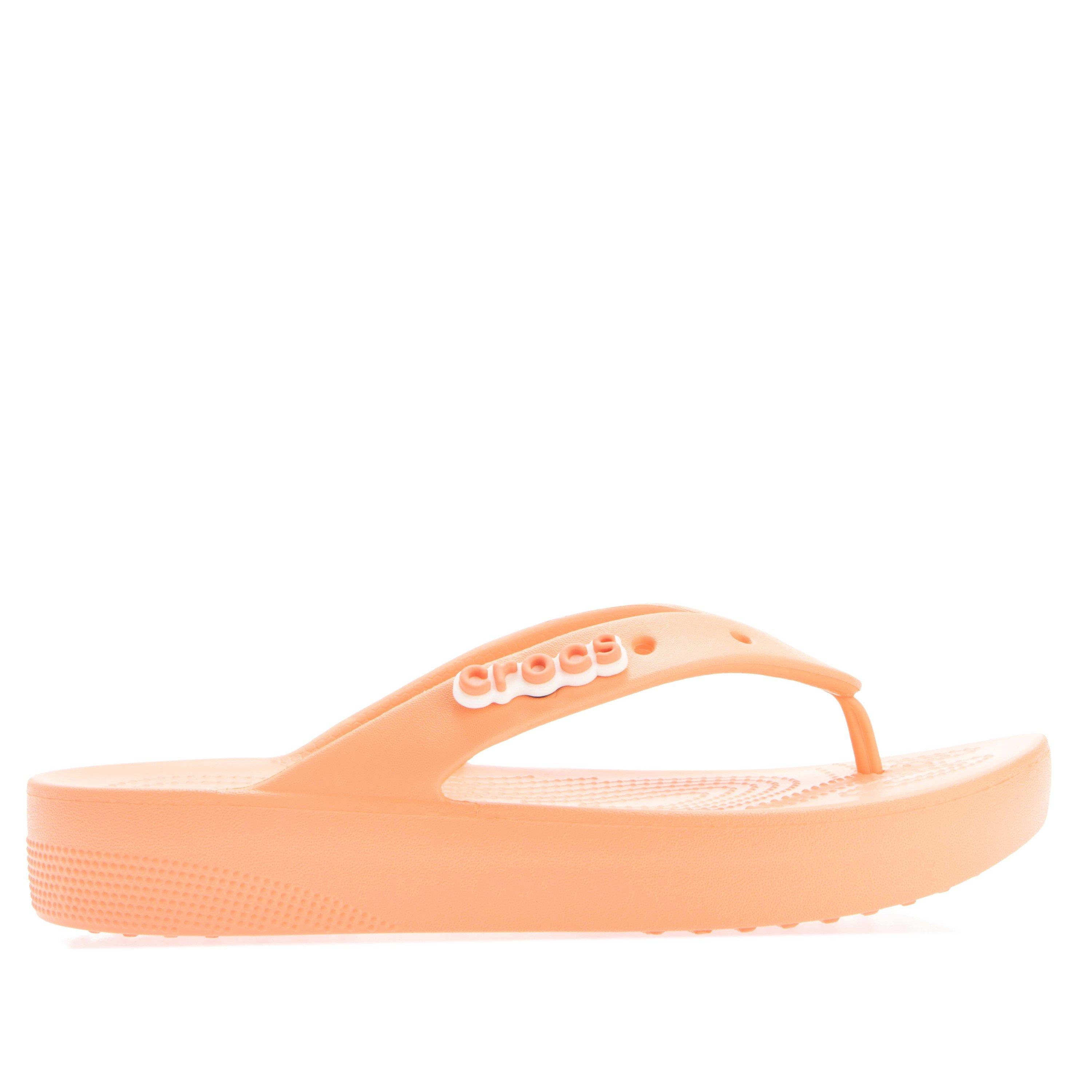 Papaya - Crocs - Crocs Classic Platform Flip Flop - 2