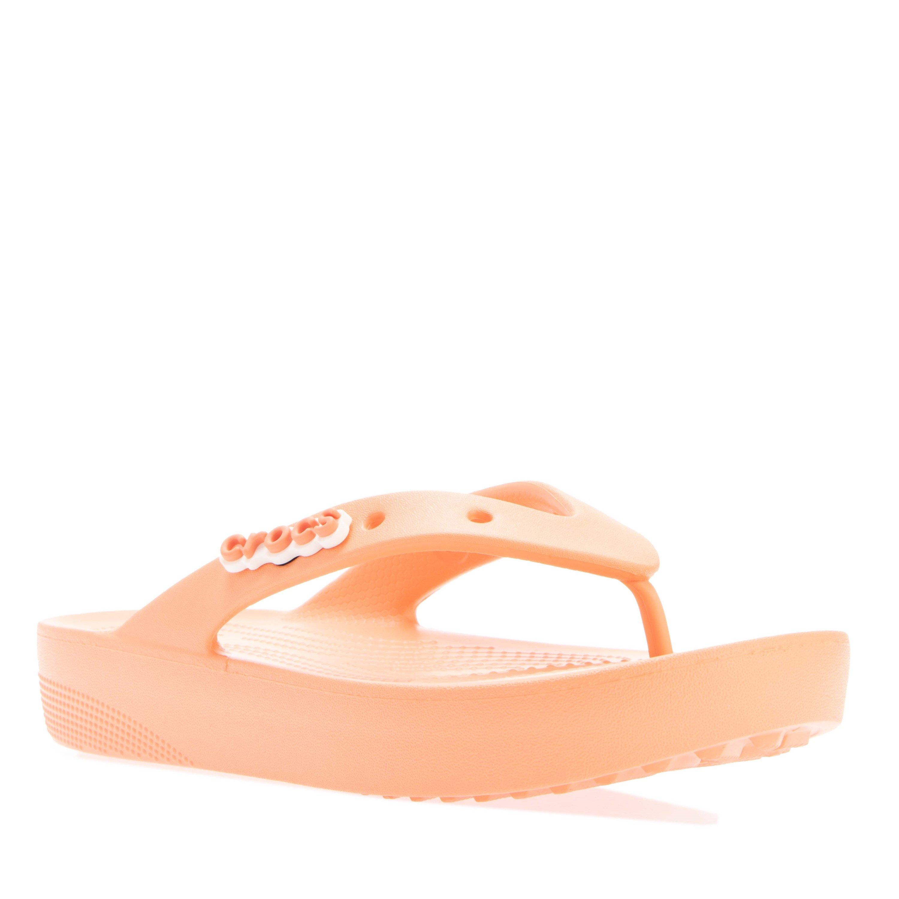 Papaya - Crocs - Crocs Classic Platform Flip Flop - 3