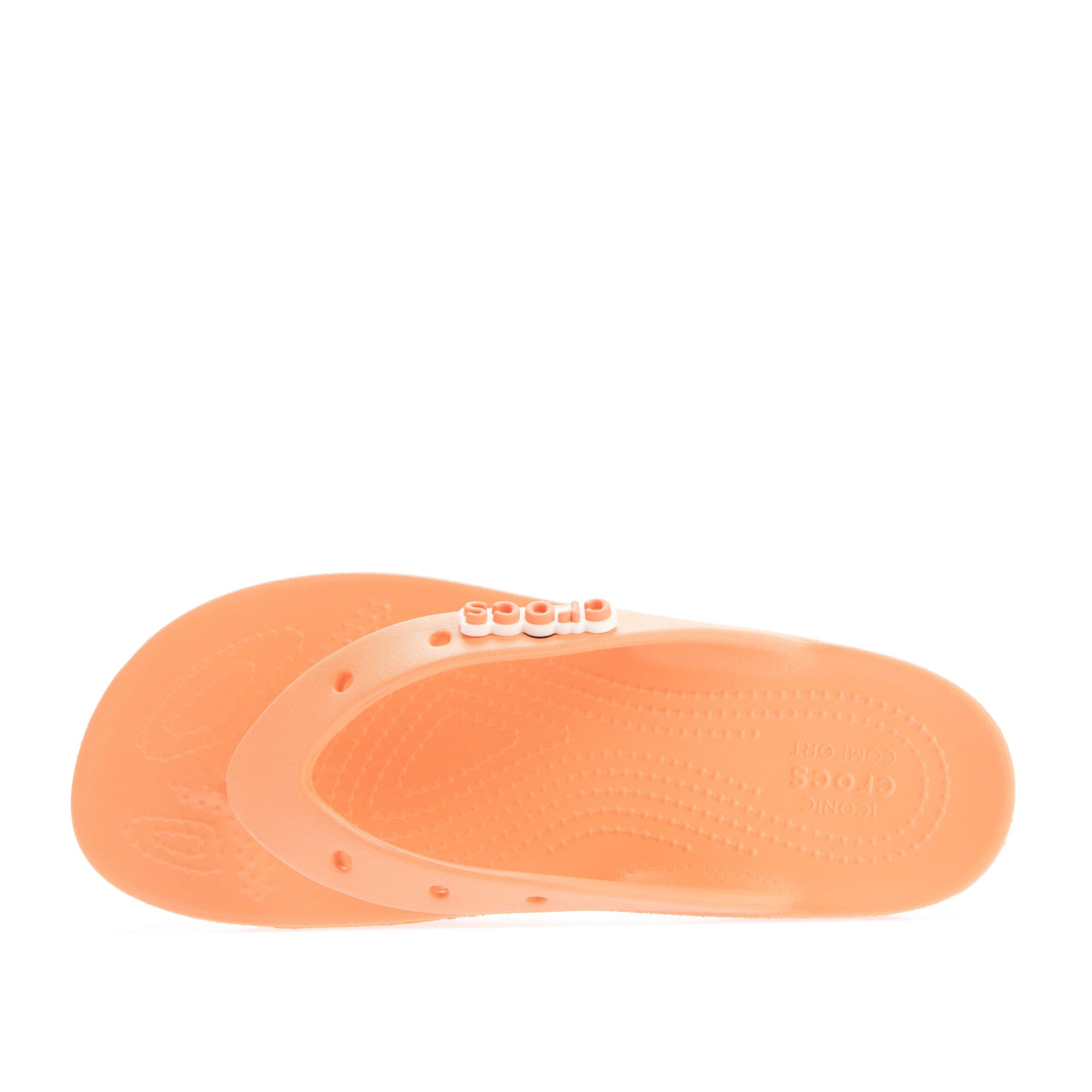 Papaya - Crocs - Crocs Classic Platform Flip Flop - 6