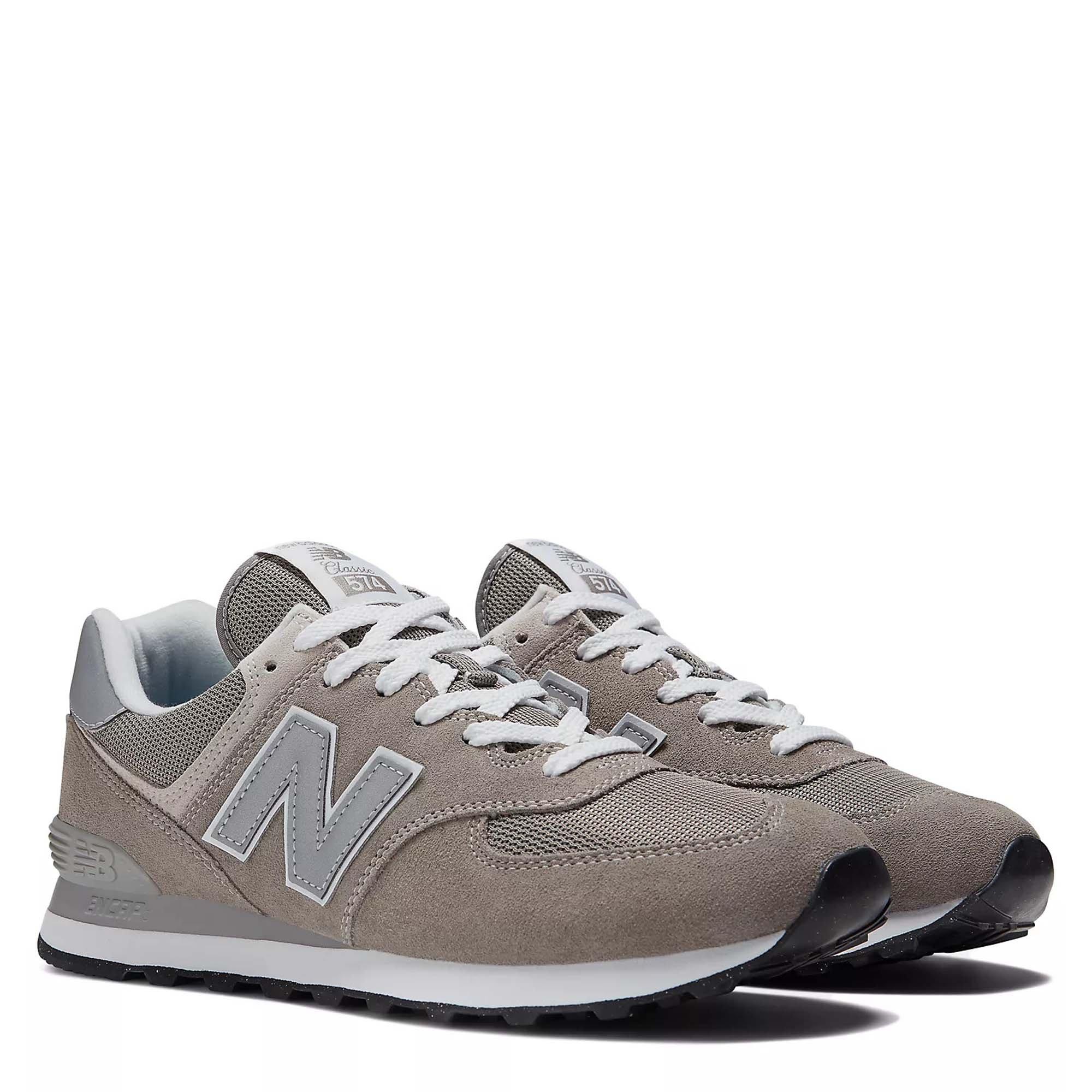 Grey - New Balance - 574 Mens Shoes - 5