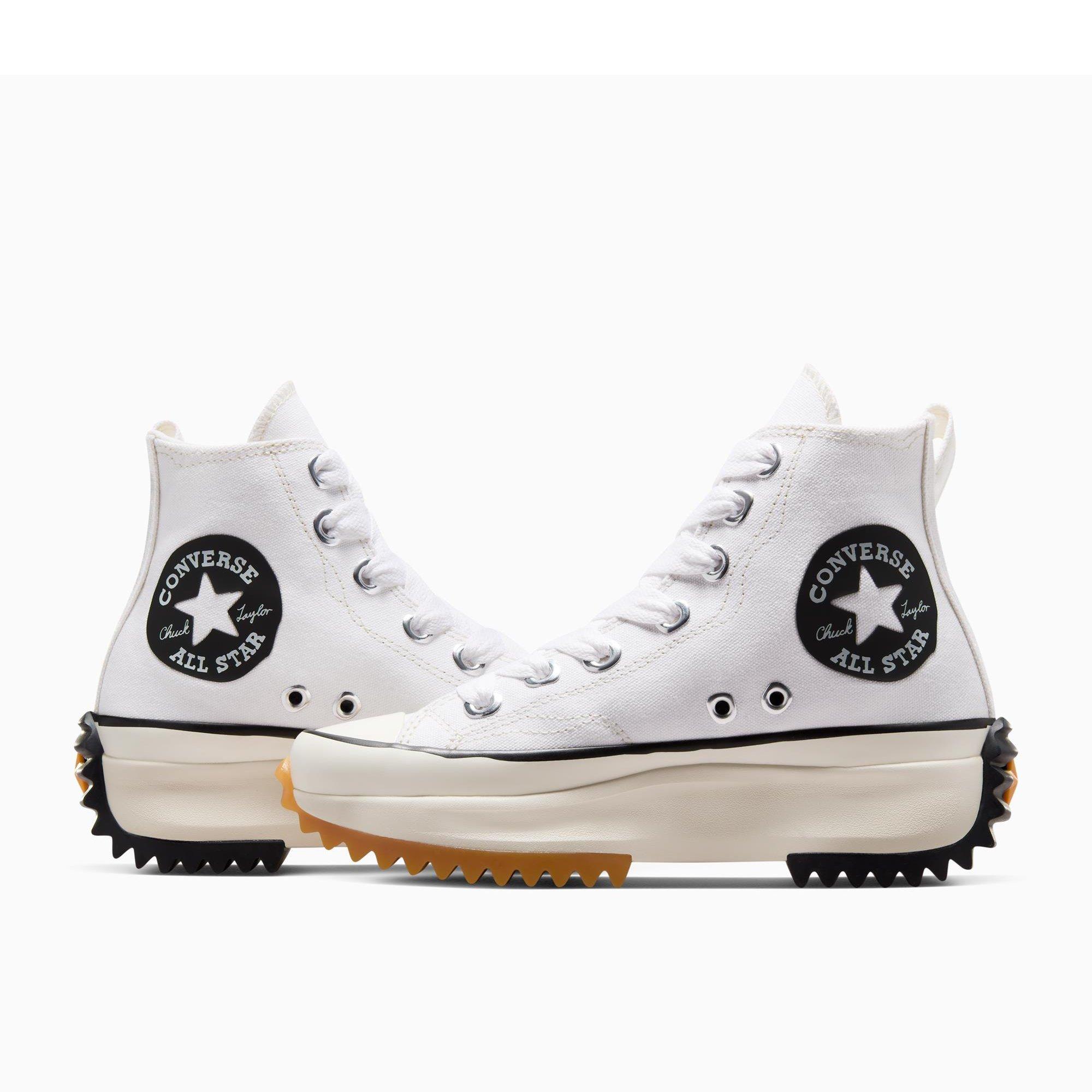 102-White/Egr - Converse - Unisex Adults Run Star Hike Platform Trainers - 4