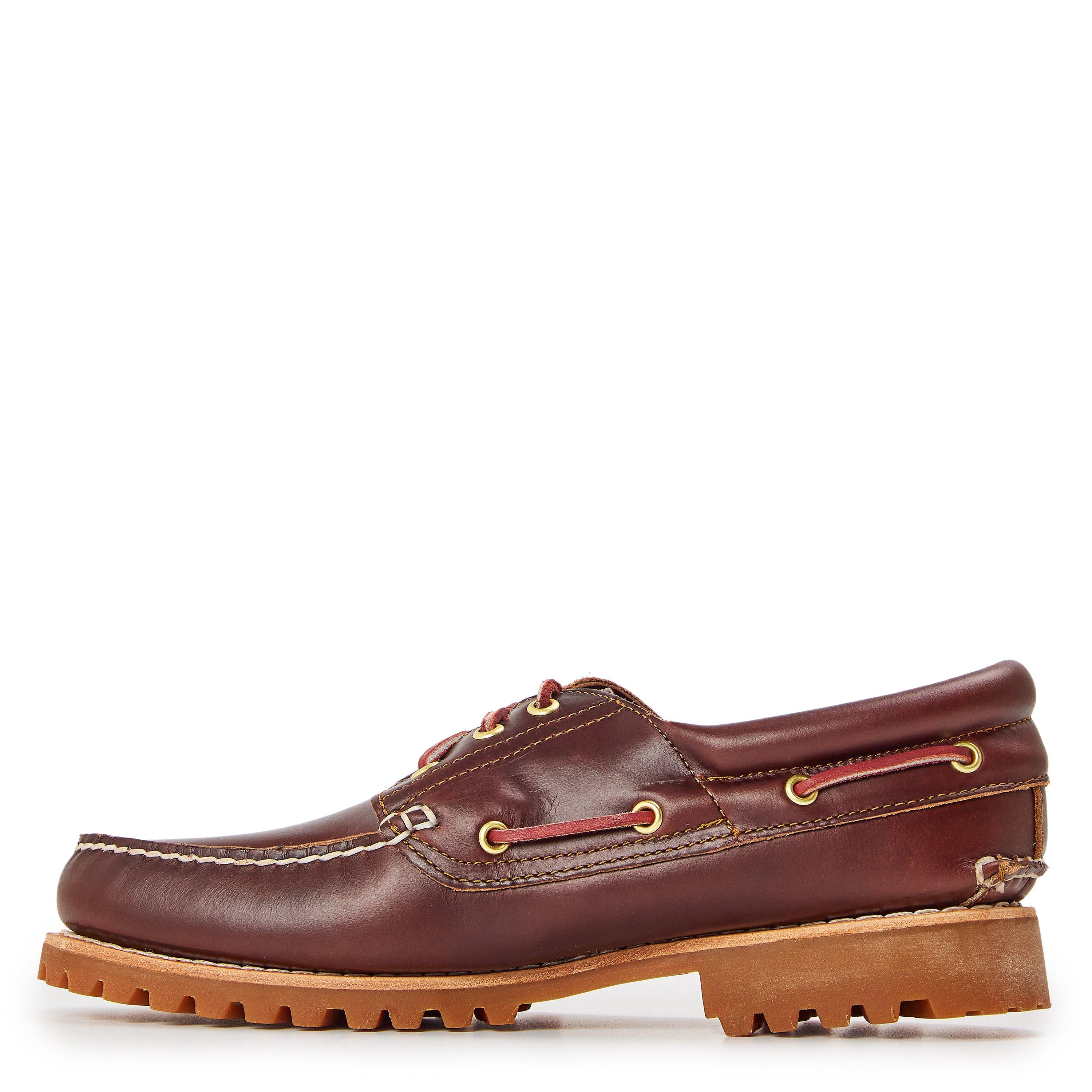 Auth Brown - Timberland - Authentic Boat Shoe Whea - 2