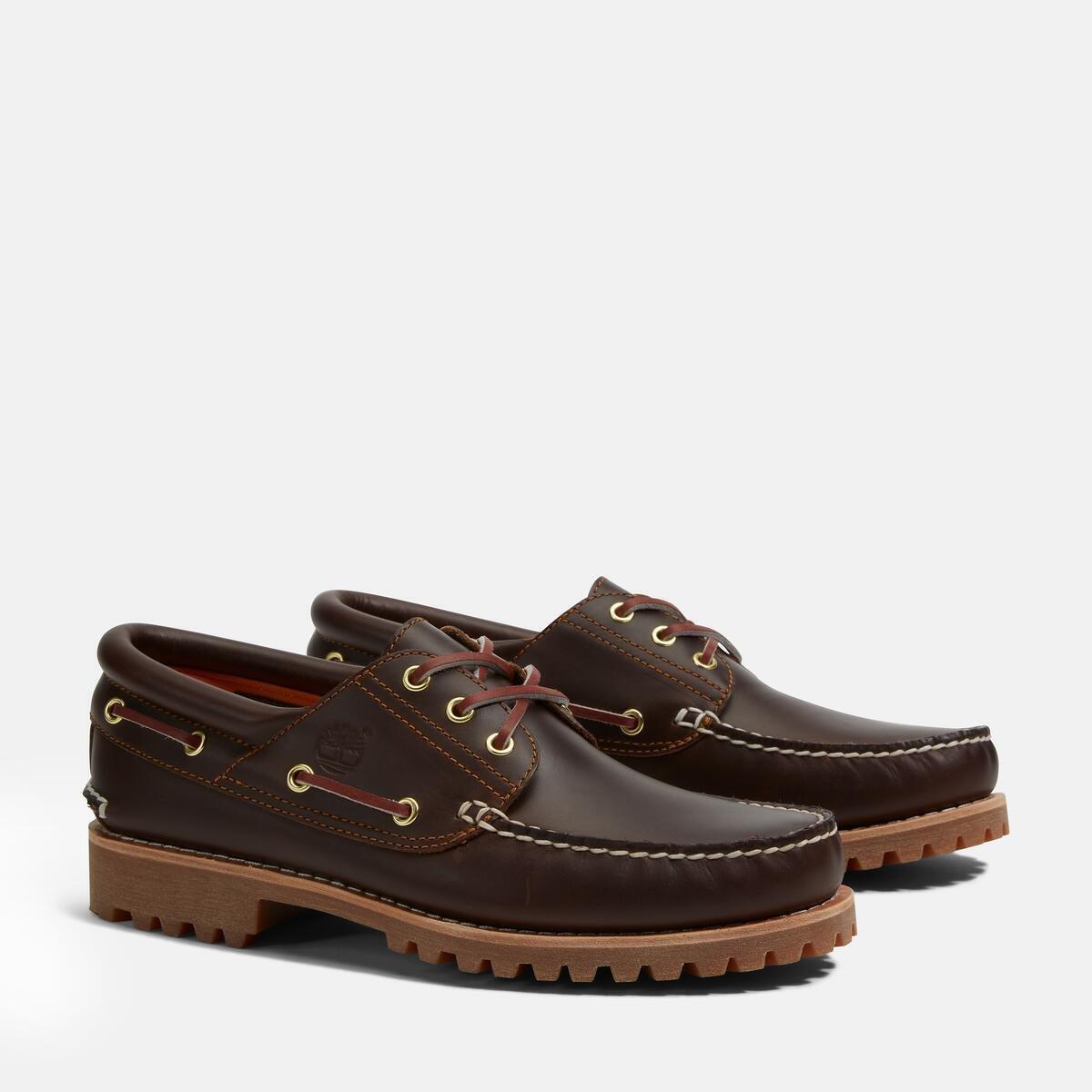 Auth Brown - Timberland - Authentic Boat Shoe Whea - 4