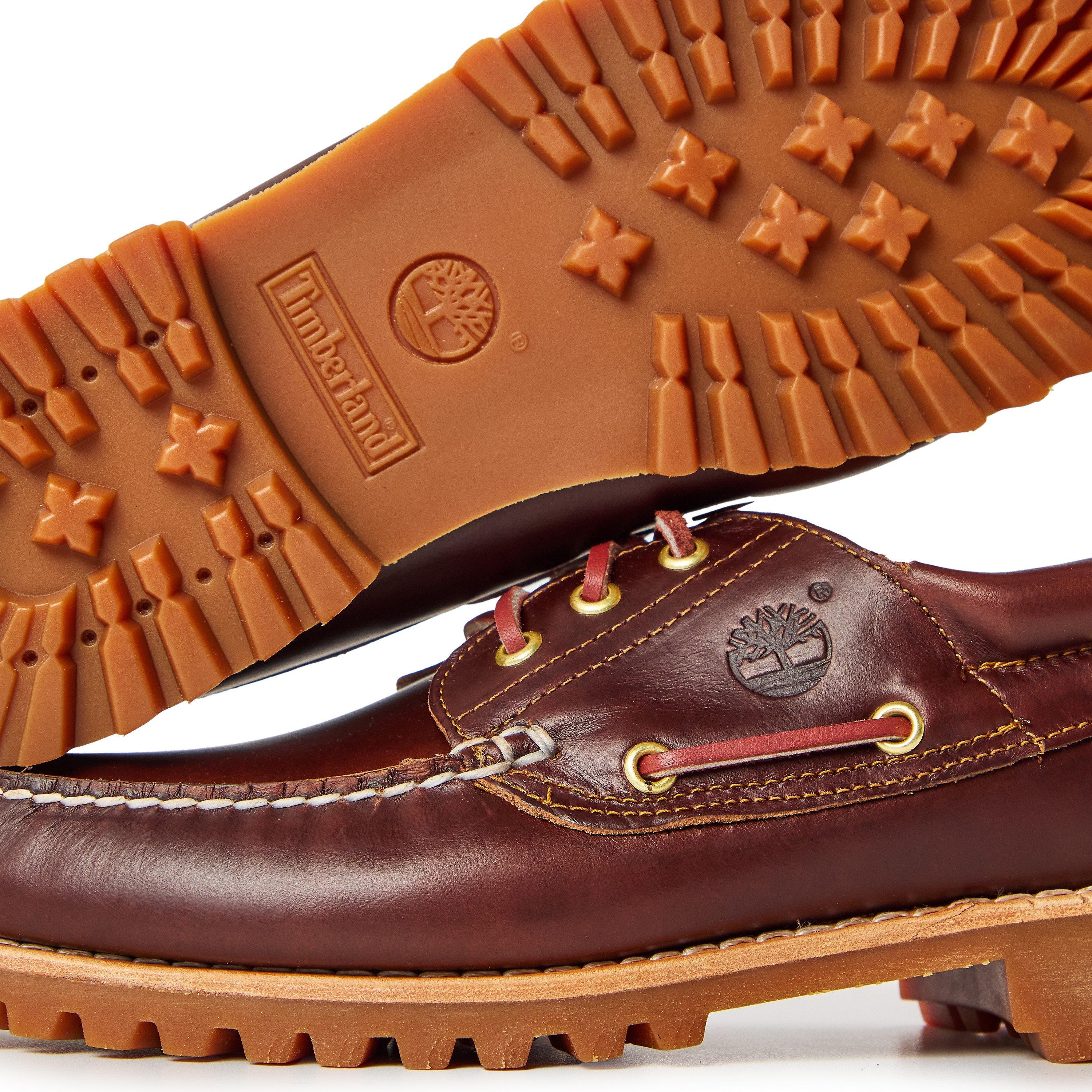 Auth Brown - Timberland - Authentic Boat Shoe Whea - 5