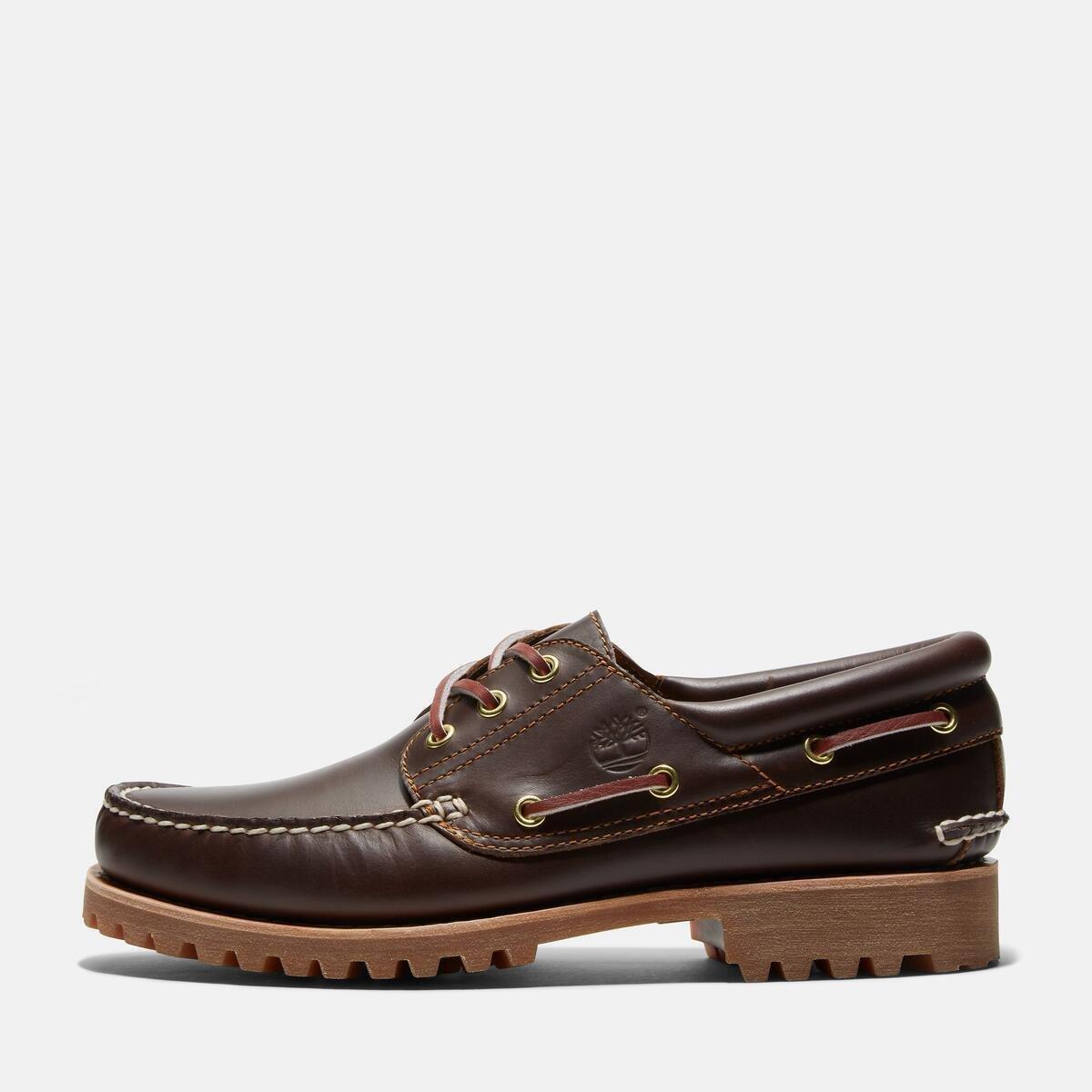 Auth Brown - Timberland - Authentic Boat Shoe Whea - 8