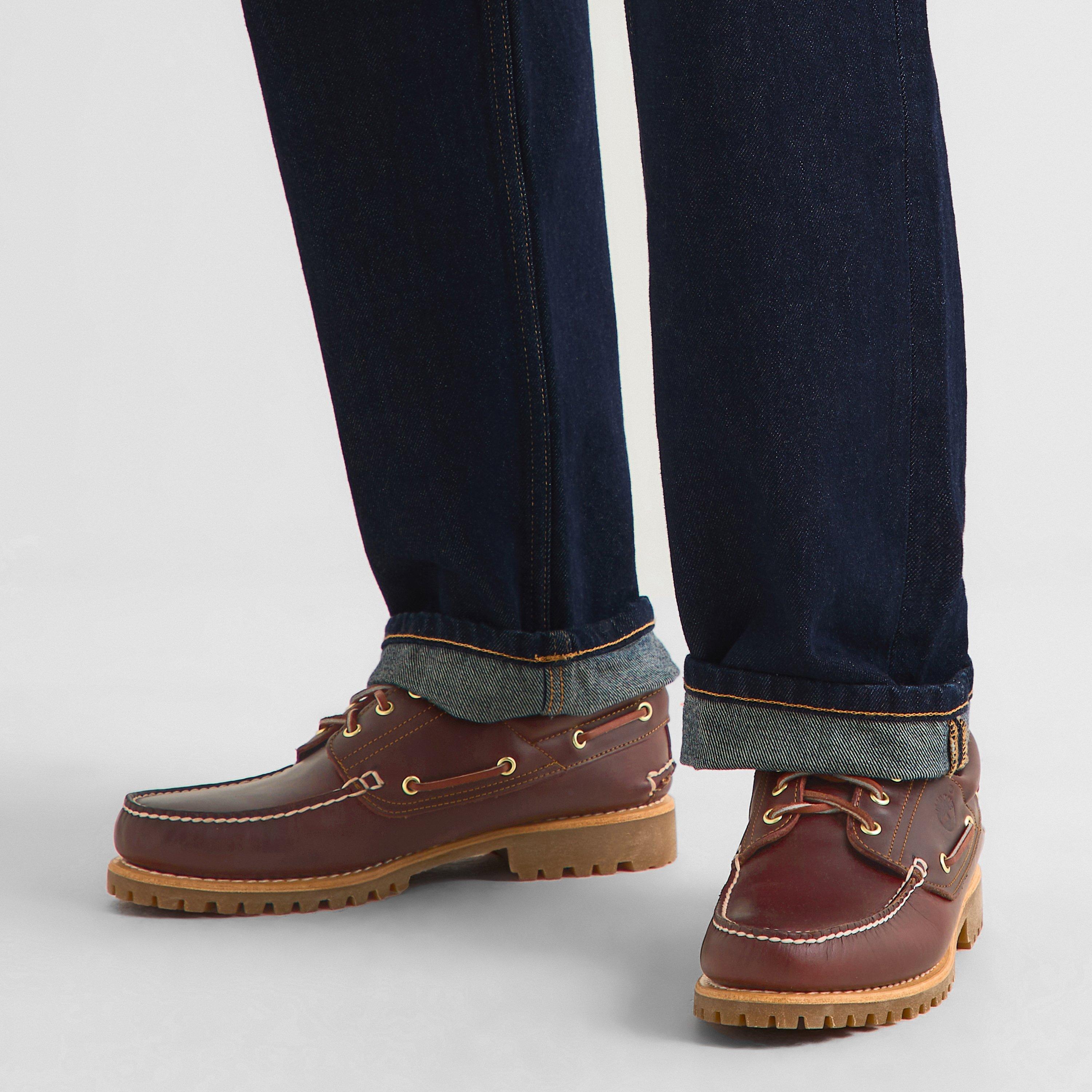 Auth Burgundy - Timberland - Authentic Boat Shoe Mens - 3