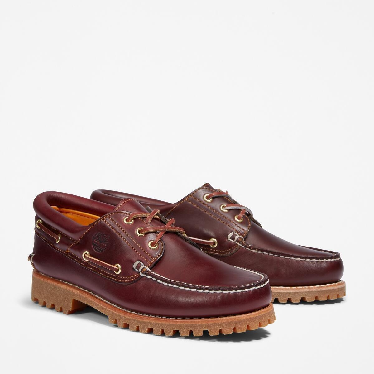 Auth Burgundy - Timberland - Authentic Boat Shoe Mens - 4
