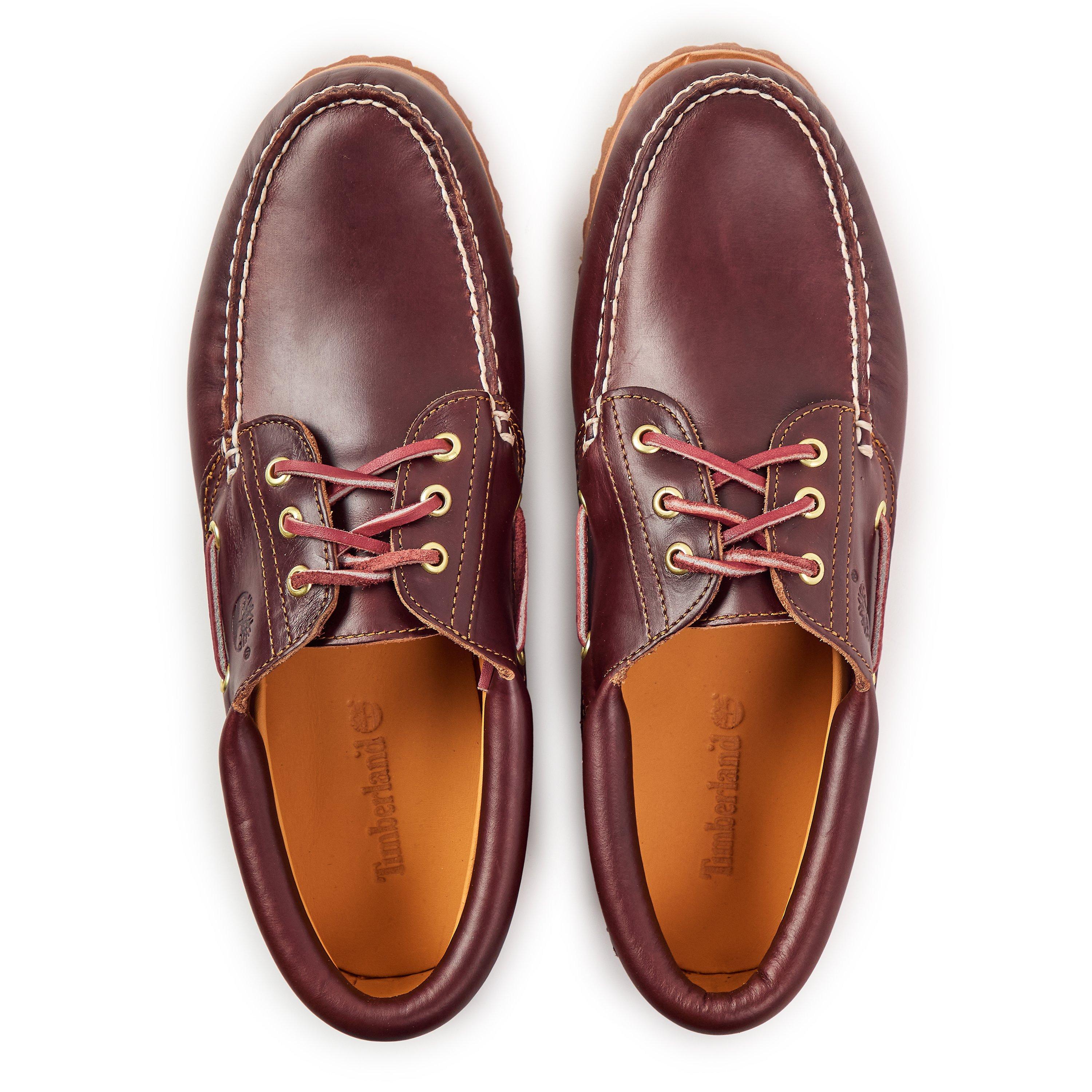 Auth Burgundy - Timberland - Authentic Boat Shoe Mens - 6
