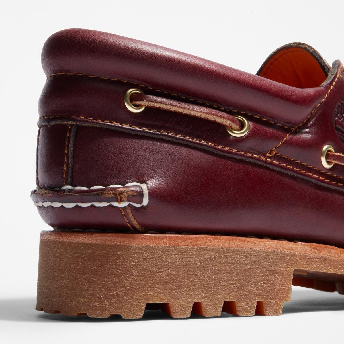 Auth Burgundy - Timberland - Authentic Boat Shoe Mens - 8