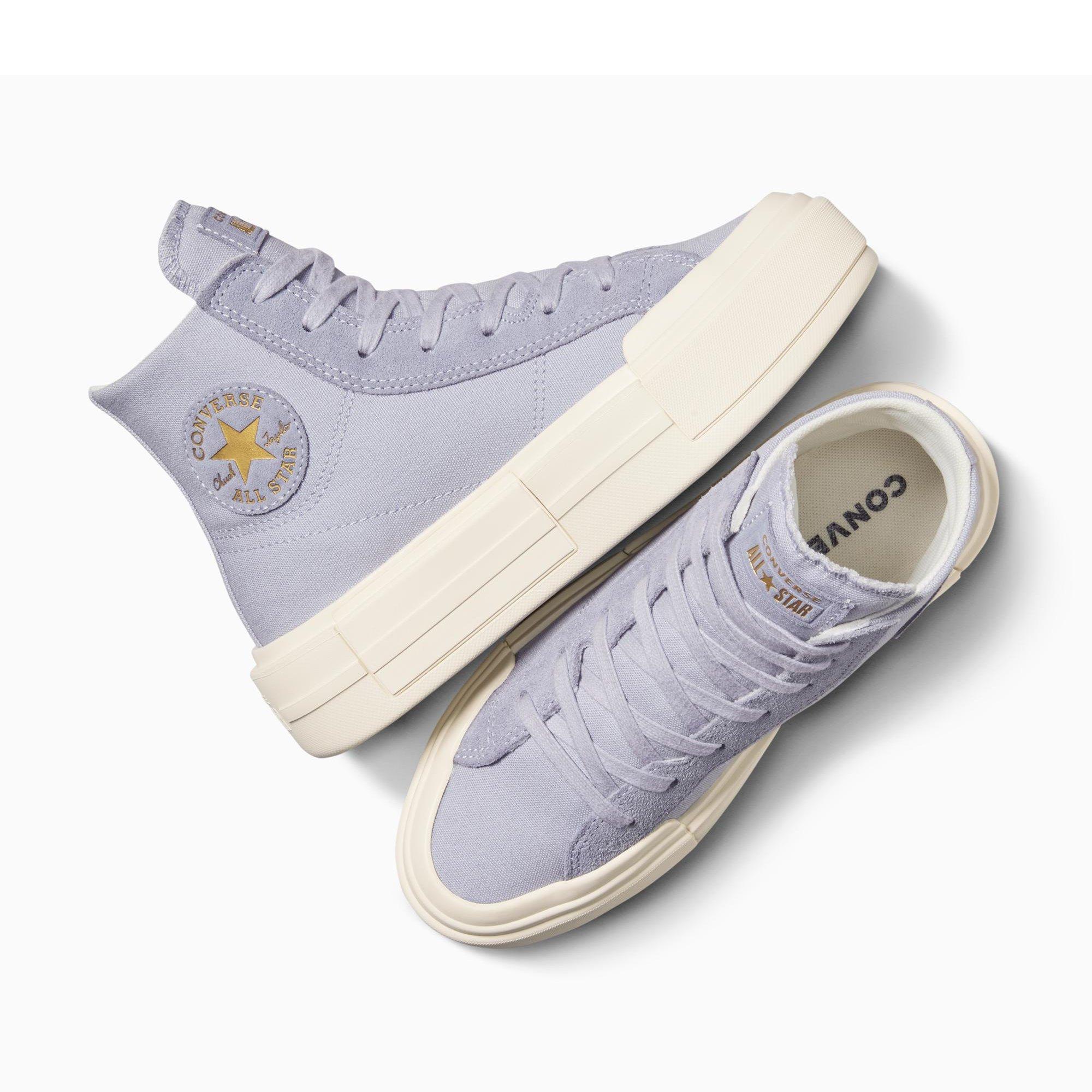 505-Lavender - Converse - Unisex Adults Chuck Taylor All Star Cru Platform Trainers - 4