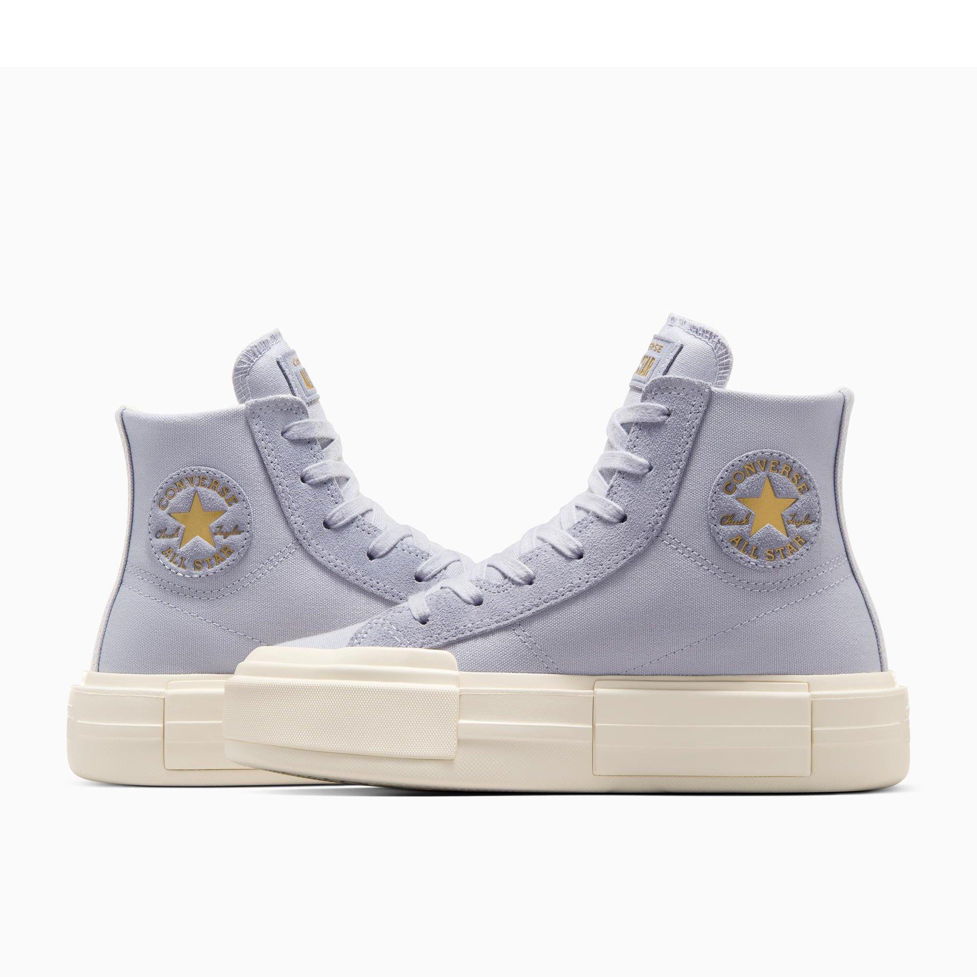 505-Lavender - Converse - Unisex Adults Chuck Taylor All Star Cru Platform Trainers - 5