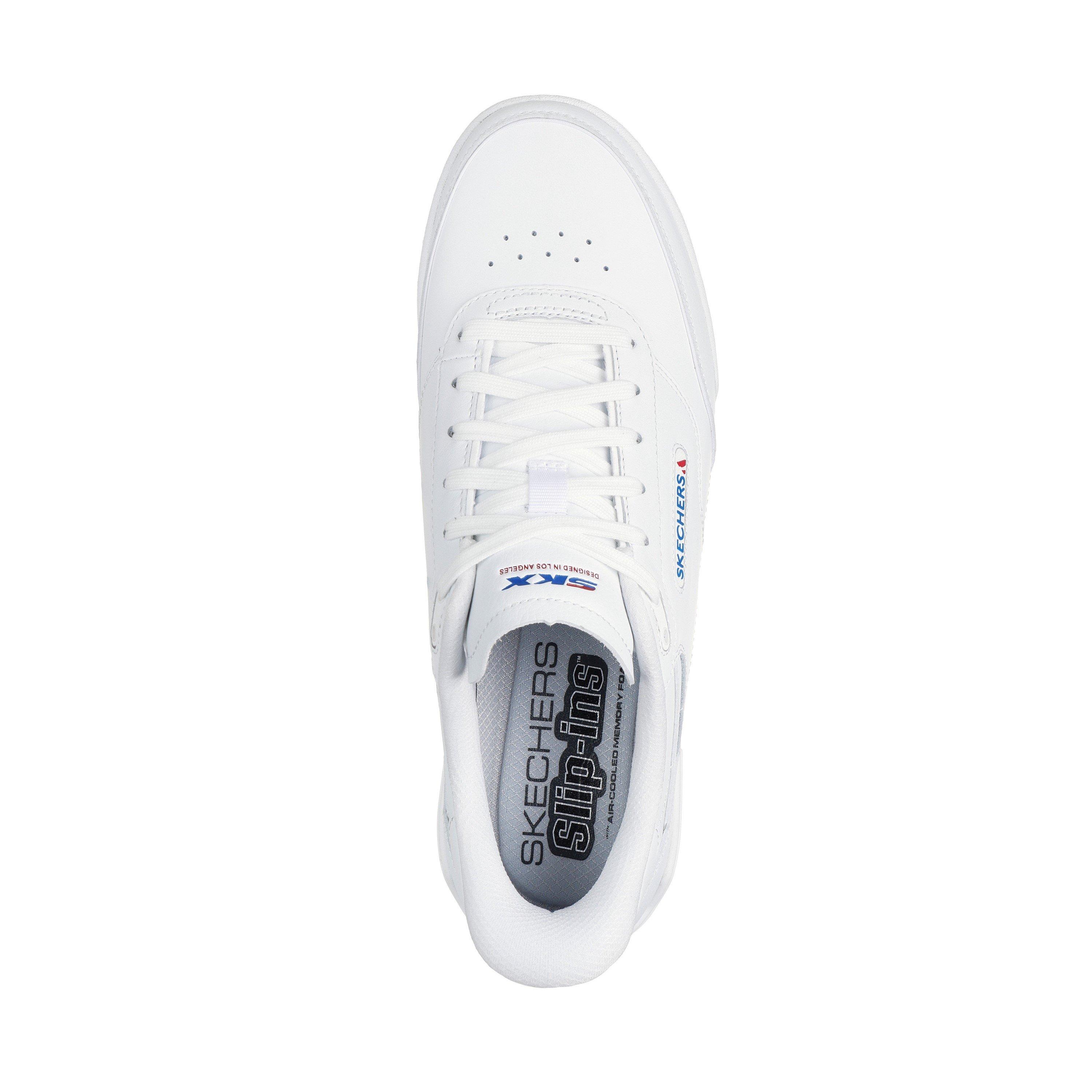 Weißes Leder - Skechers - Recoil Slip On Trainers - 5