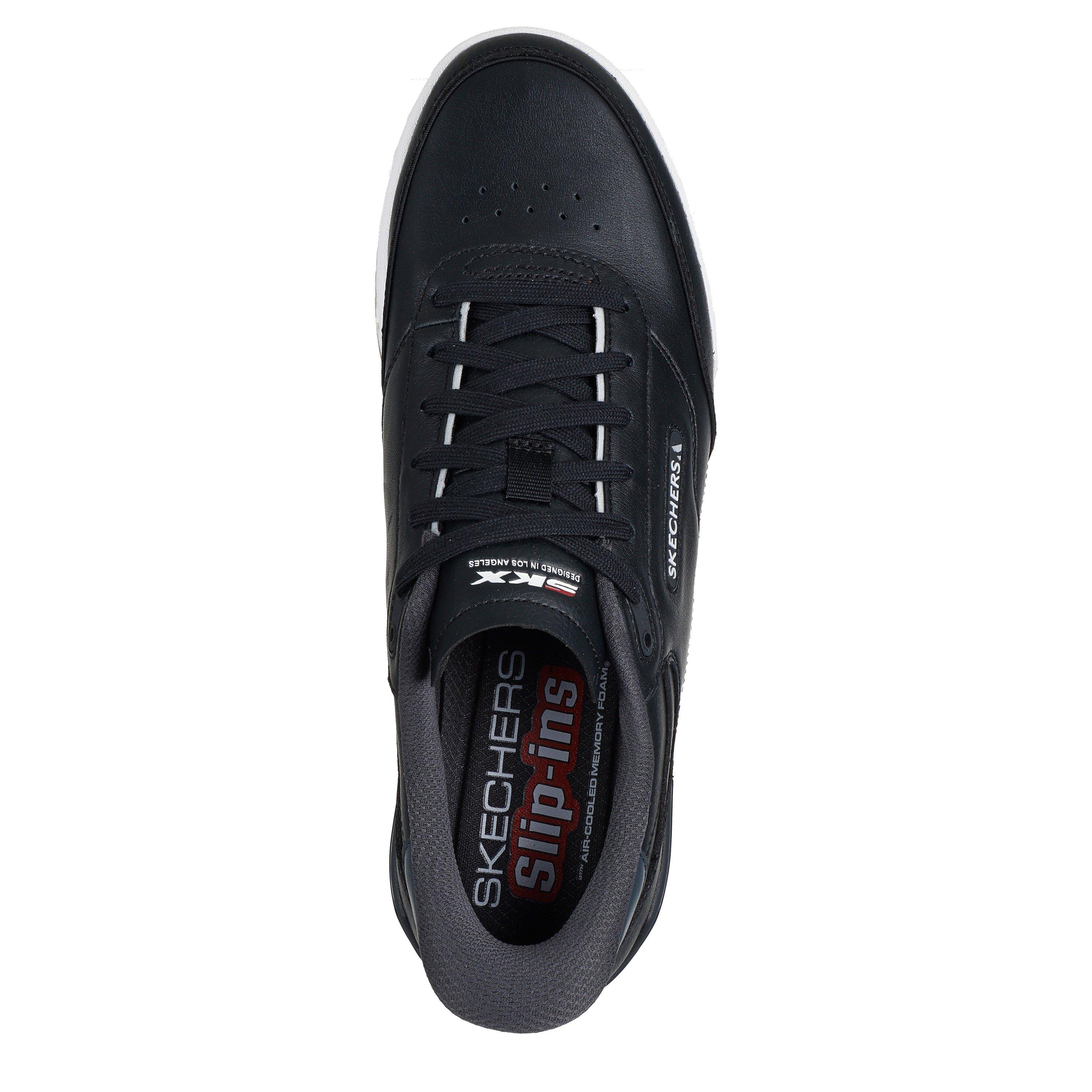 Negro/Blanco - Skechers - Men's Recoil Slip On Trainers - 5