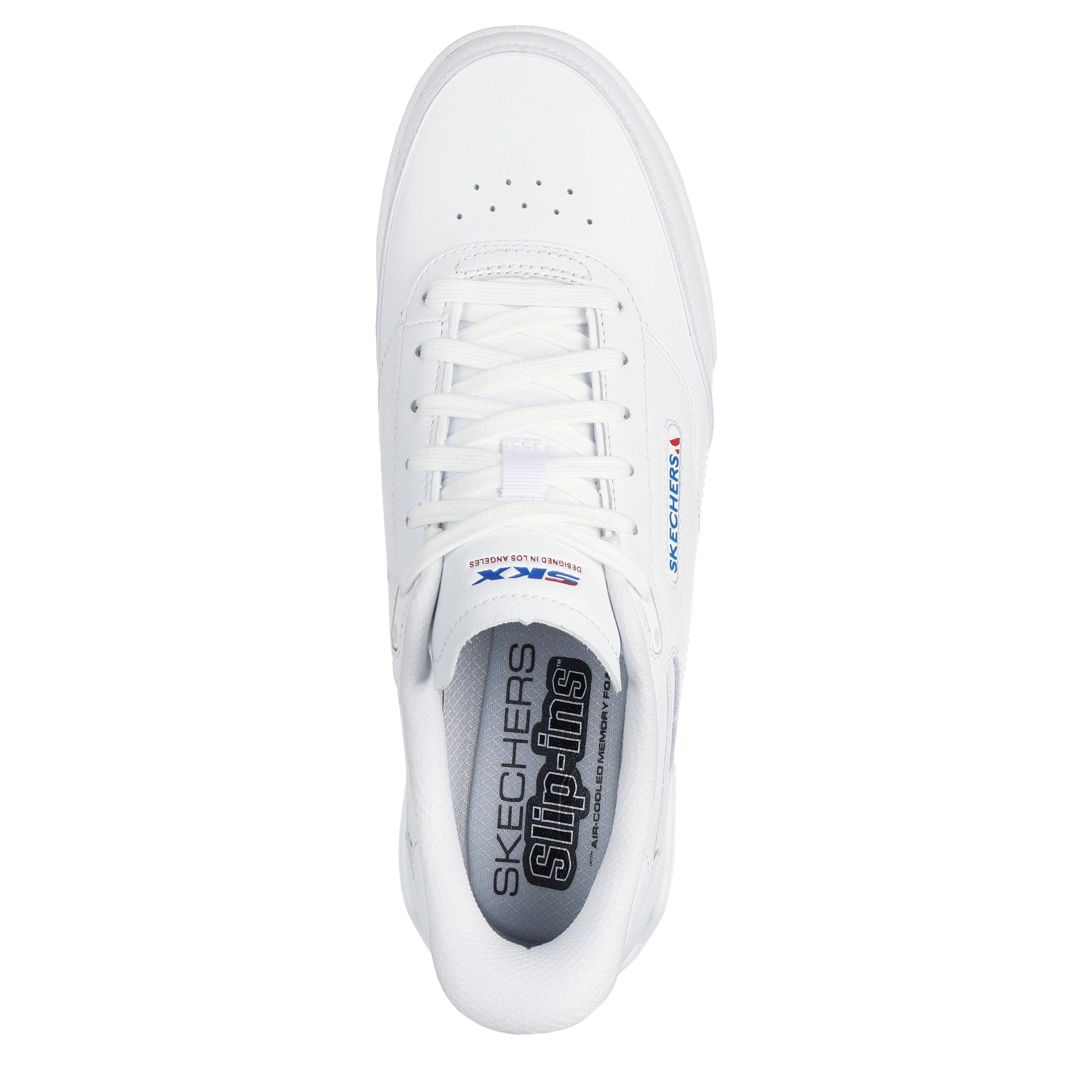 Branco/Azul - Skechers - Men's Recoil Slip On Trainers - 5