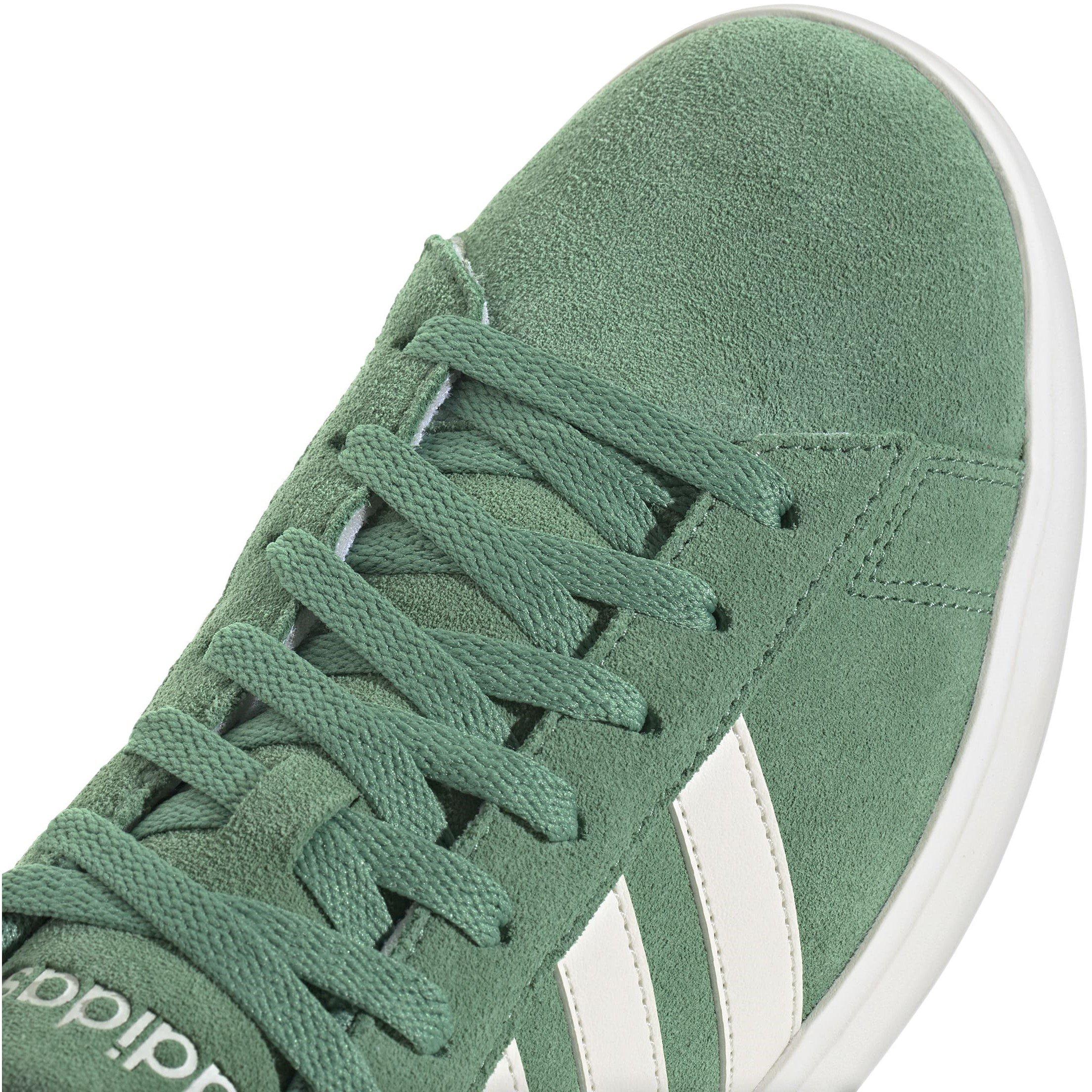 Pre.Green/White - adidas - Grand Court Mens Shoes - 8