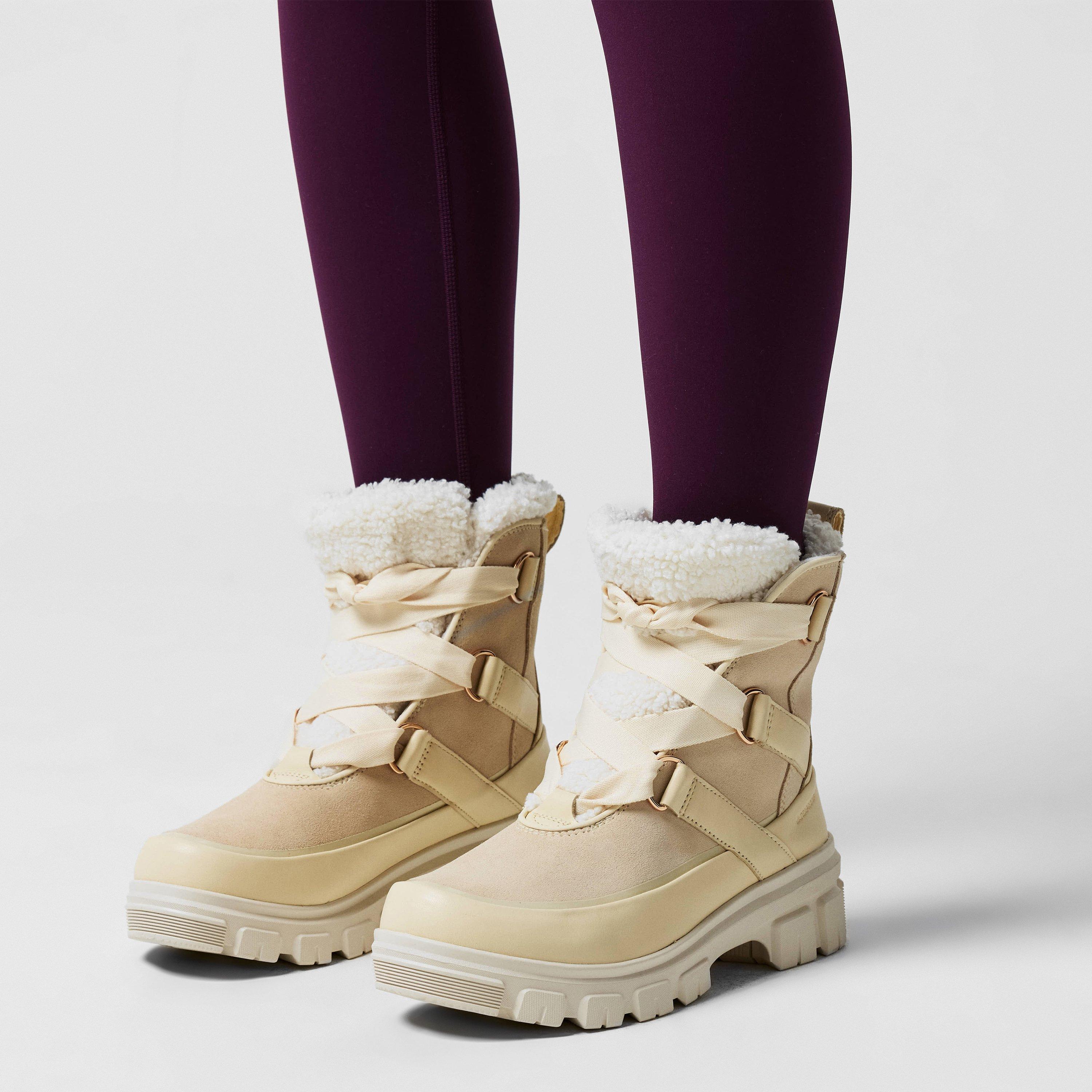 Honey White - Sorel - Women's Torino V Resort Waterproof Snow Boots - 2