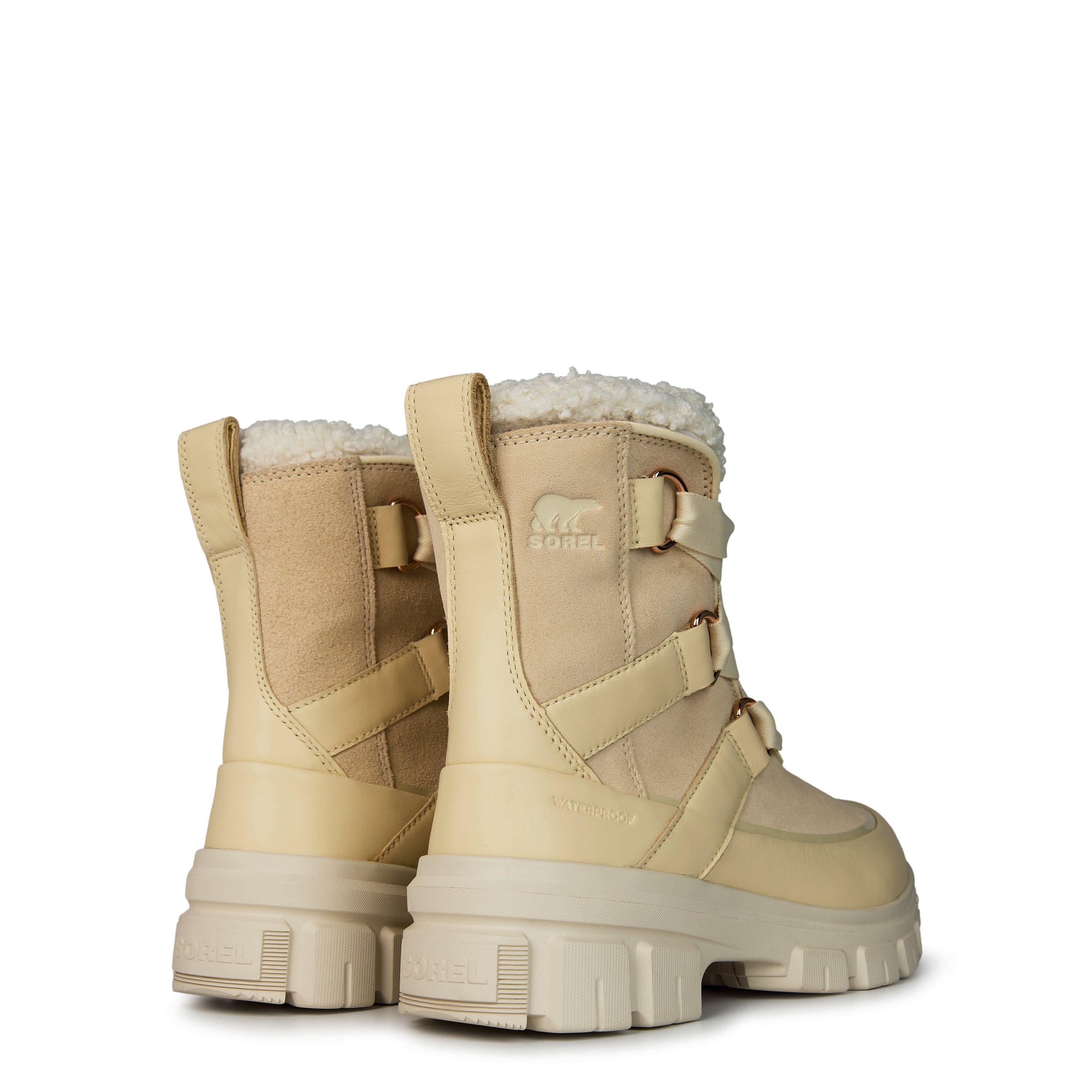 Honey White - Sorel - Women's Torino V Resort Waterproof Snow Boots - 5
