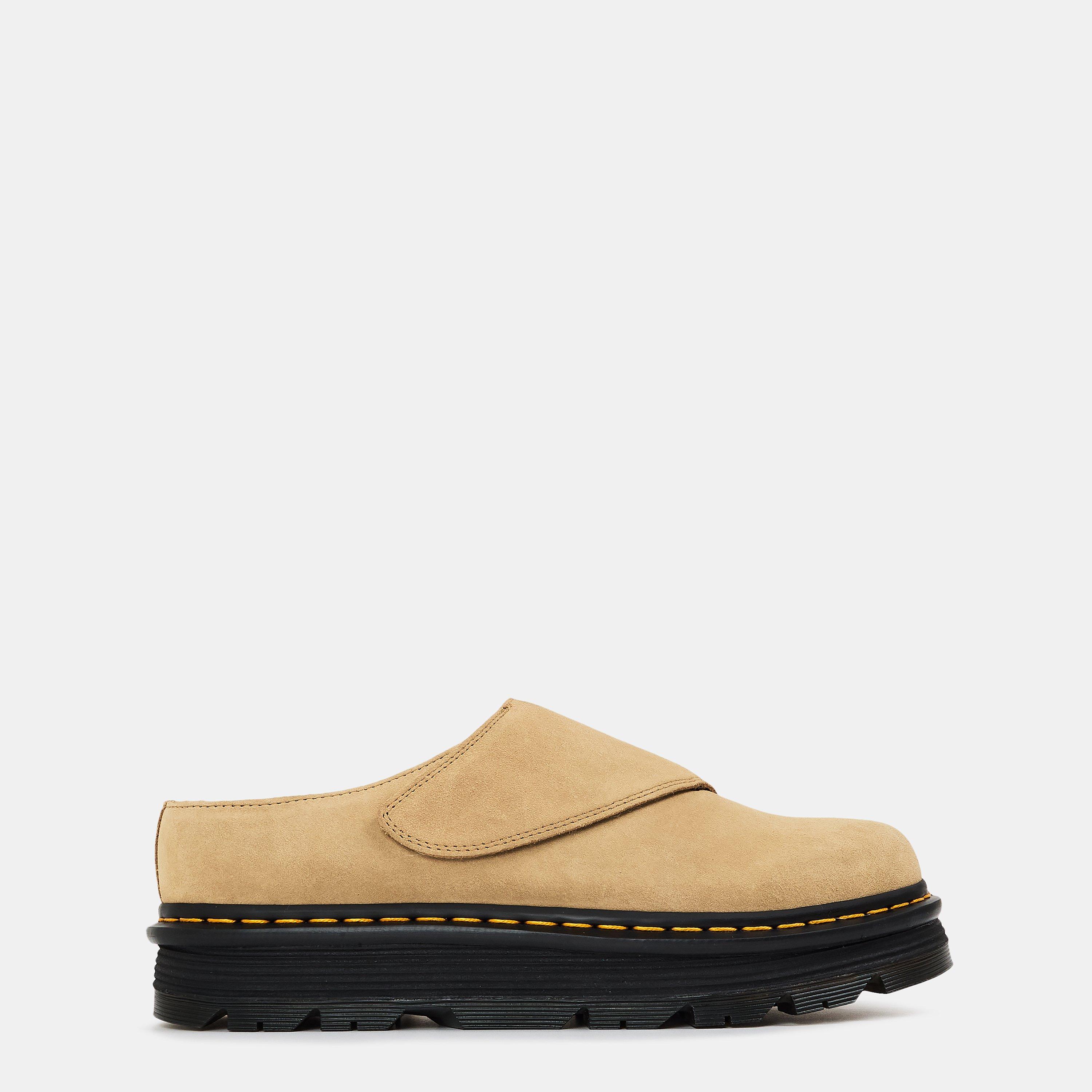 Savannah Tan - Dr Martens - ZebZag Anywair Warm Lined Suede Mules - 1