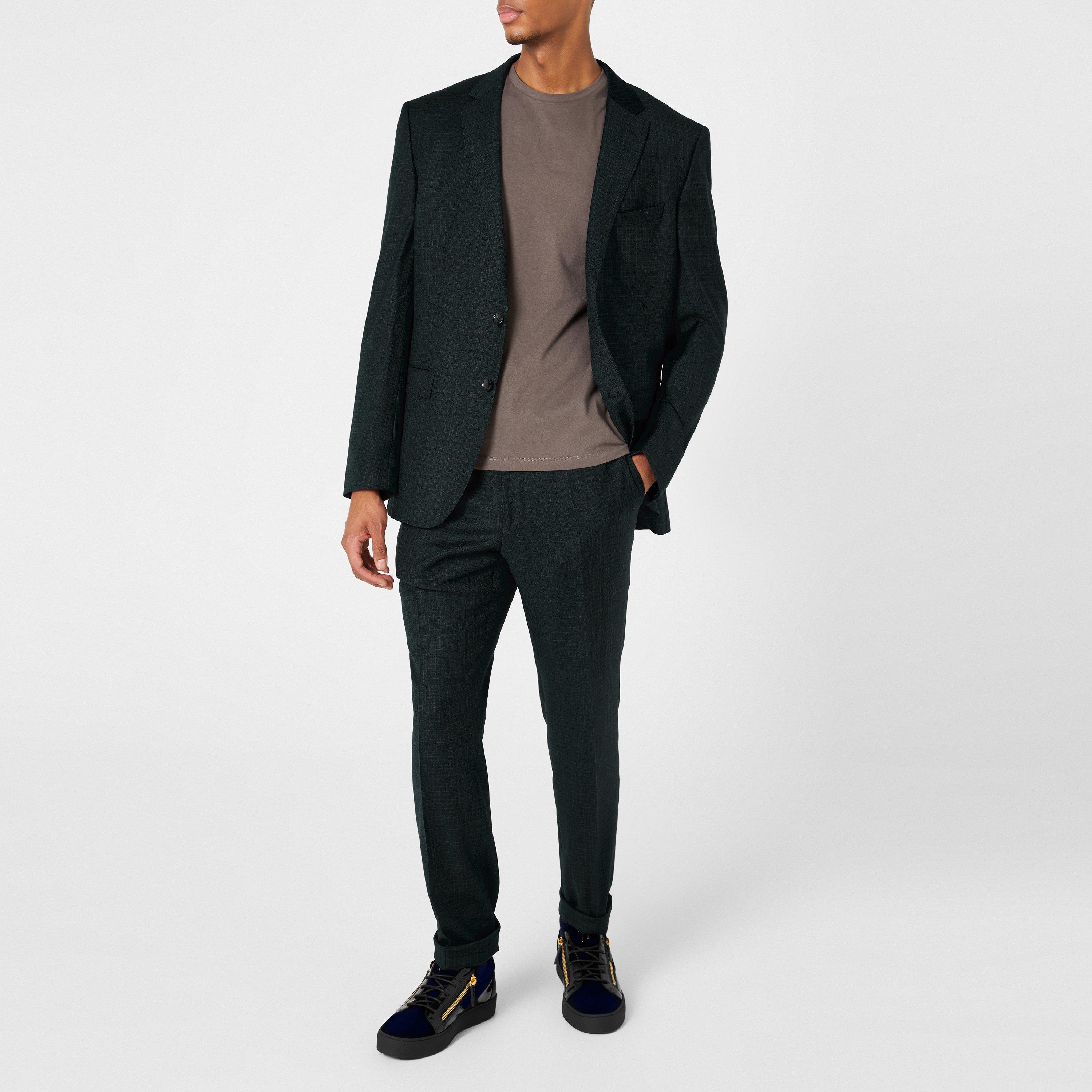 Navy - Giuseppe Zanotti - May Velvet Panel Low Top Trainers - 6