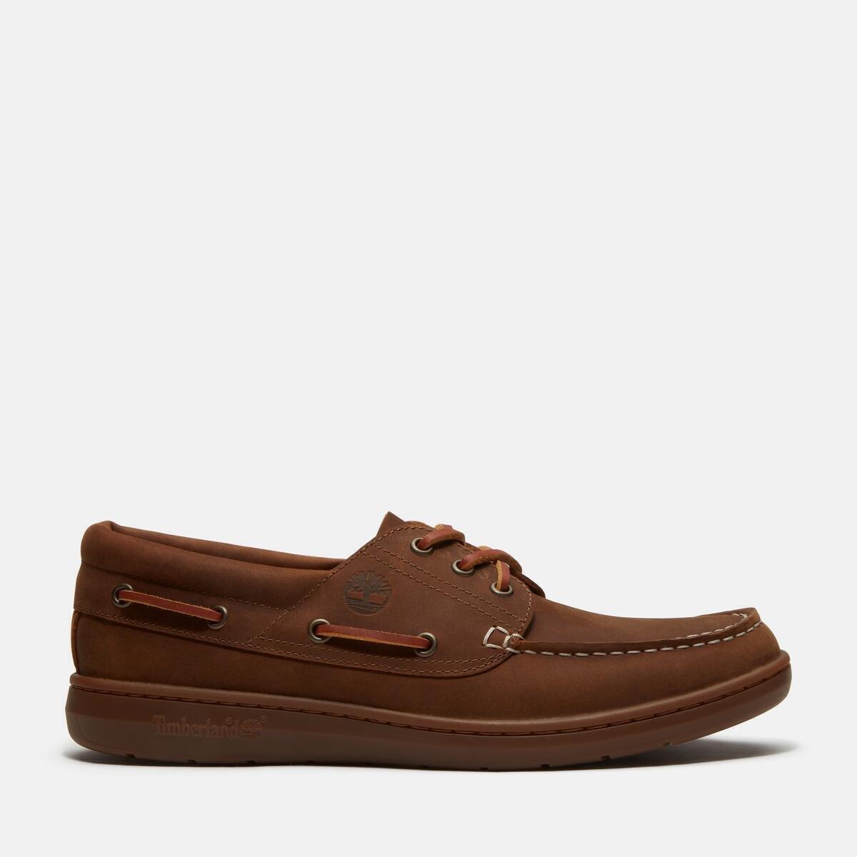 Timberland Men's Boat Shoes - Taupe Fg - 7 (41)