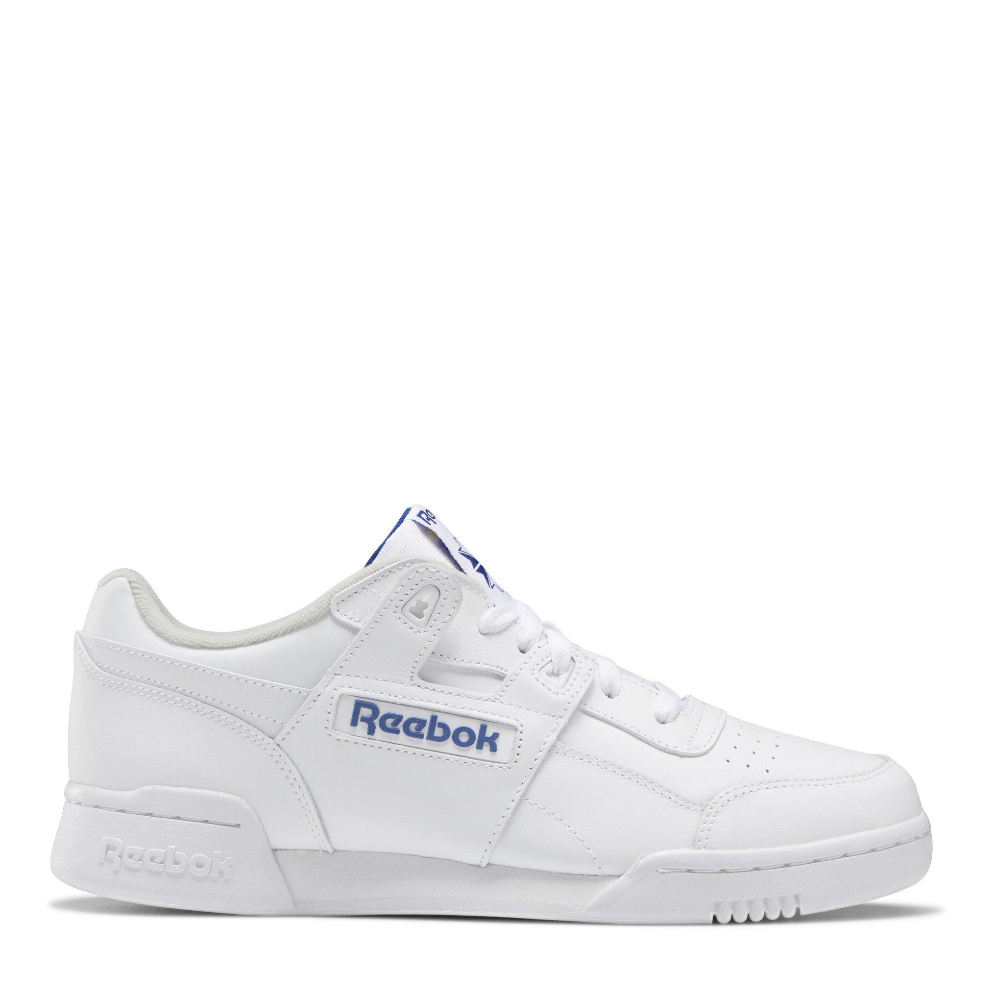 Mens reebok white trainers best sale