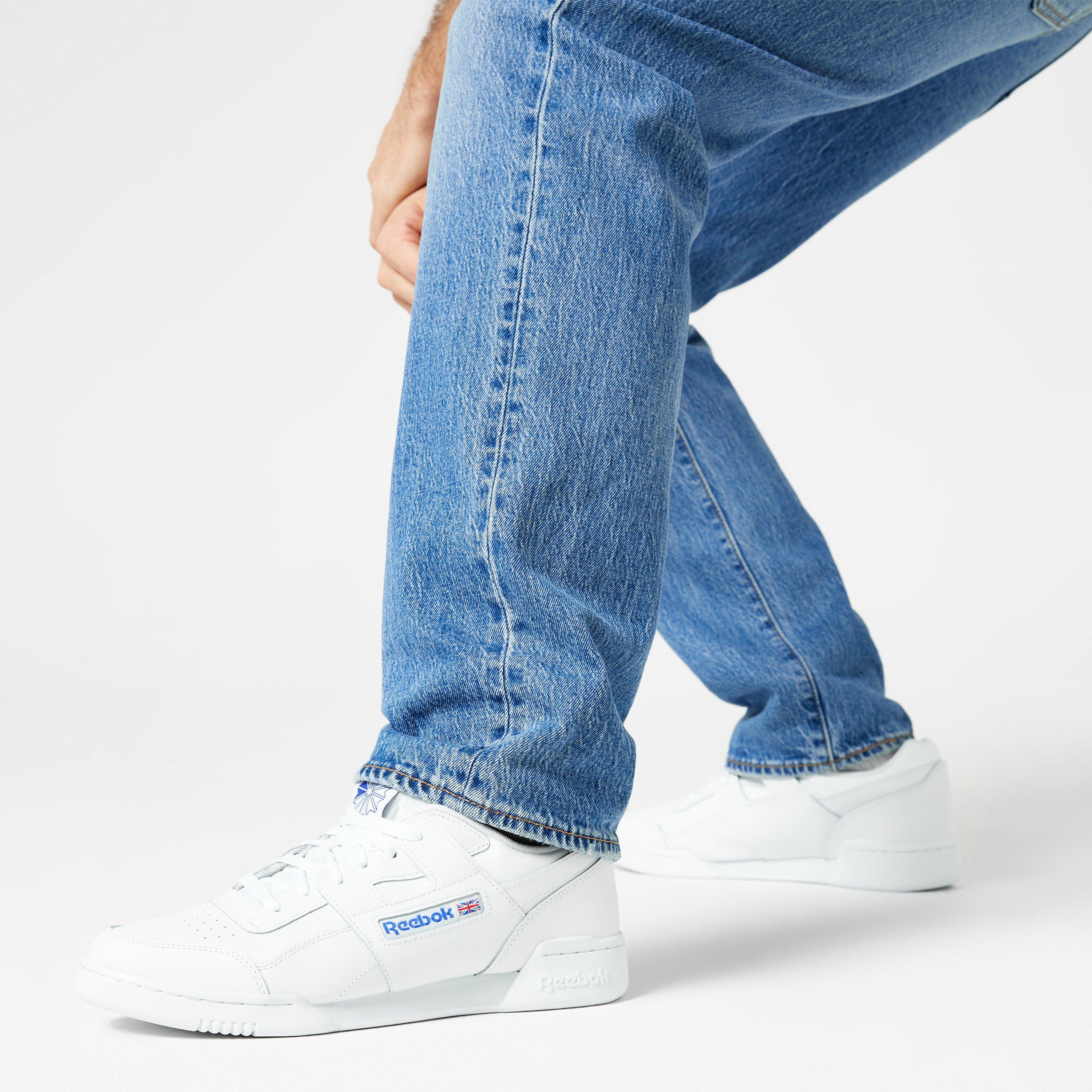 Weiß - Reebok - Workout Plus Mens Trainers - 2