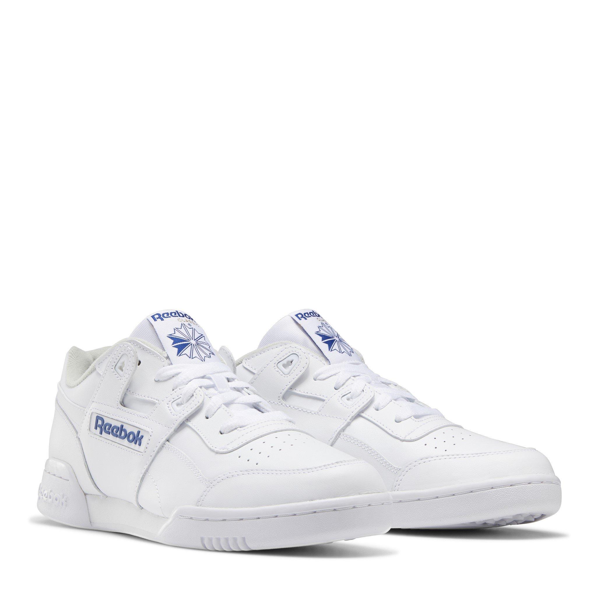 Weiß - Reebok - Workout Plus Mens Trainers - 4