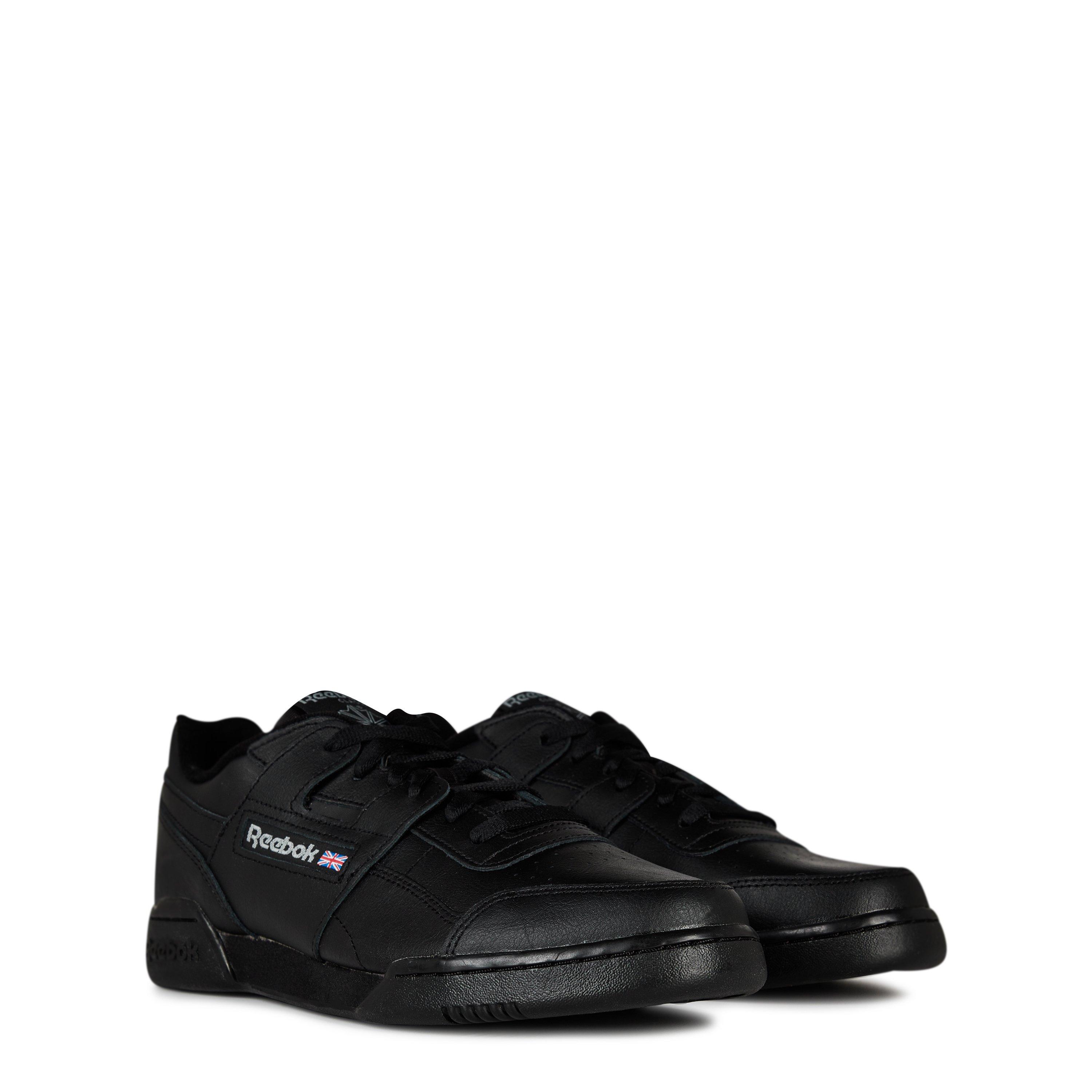 Noir - Reebok - Workout Plus Mens Trainers - 4