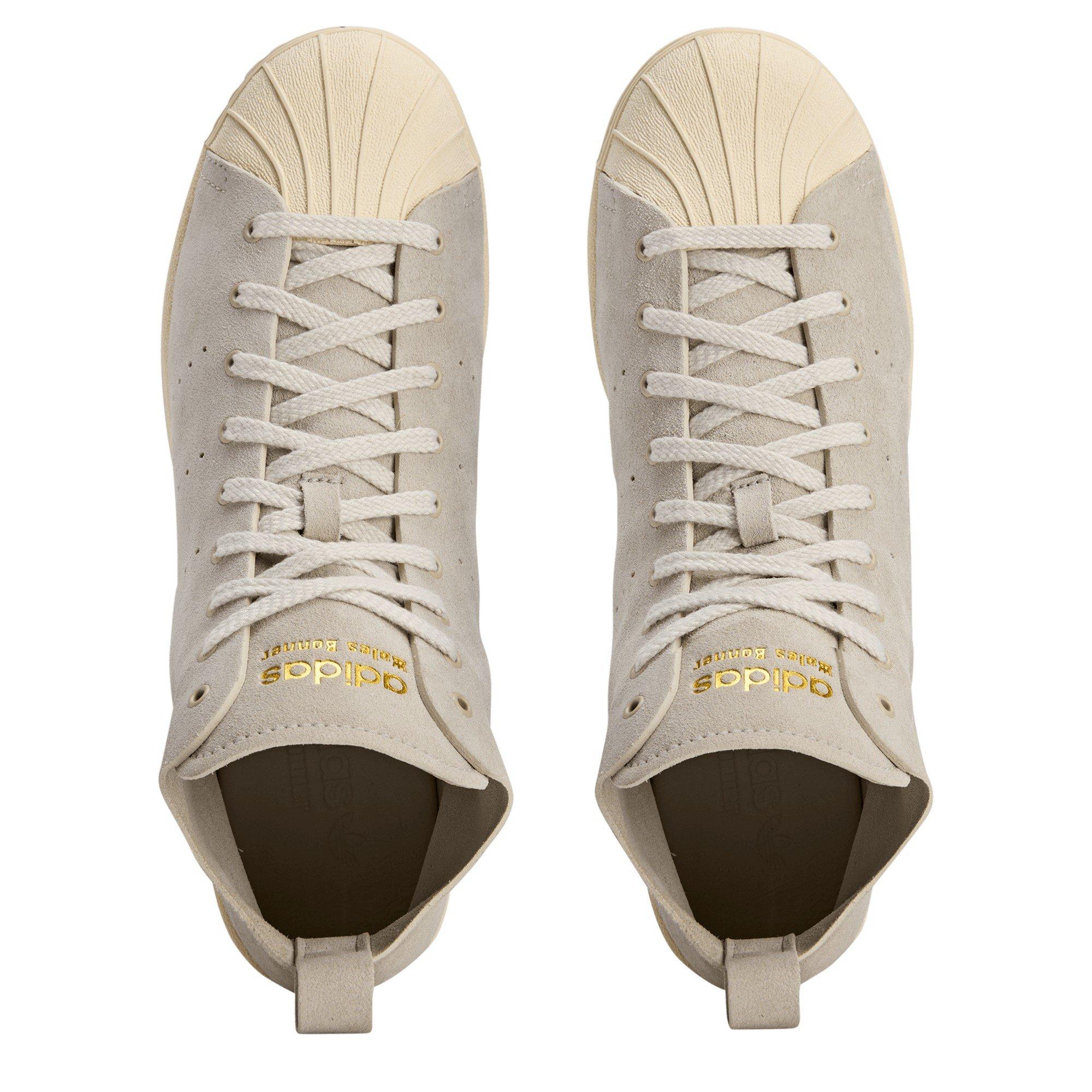 Cream/Gold - adidas Originals - By Wales Bonner Superstar Shoes - 5