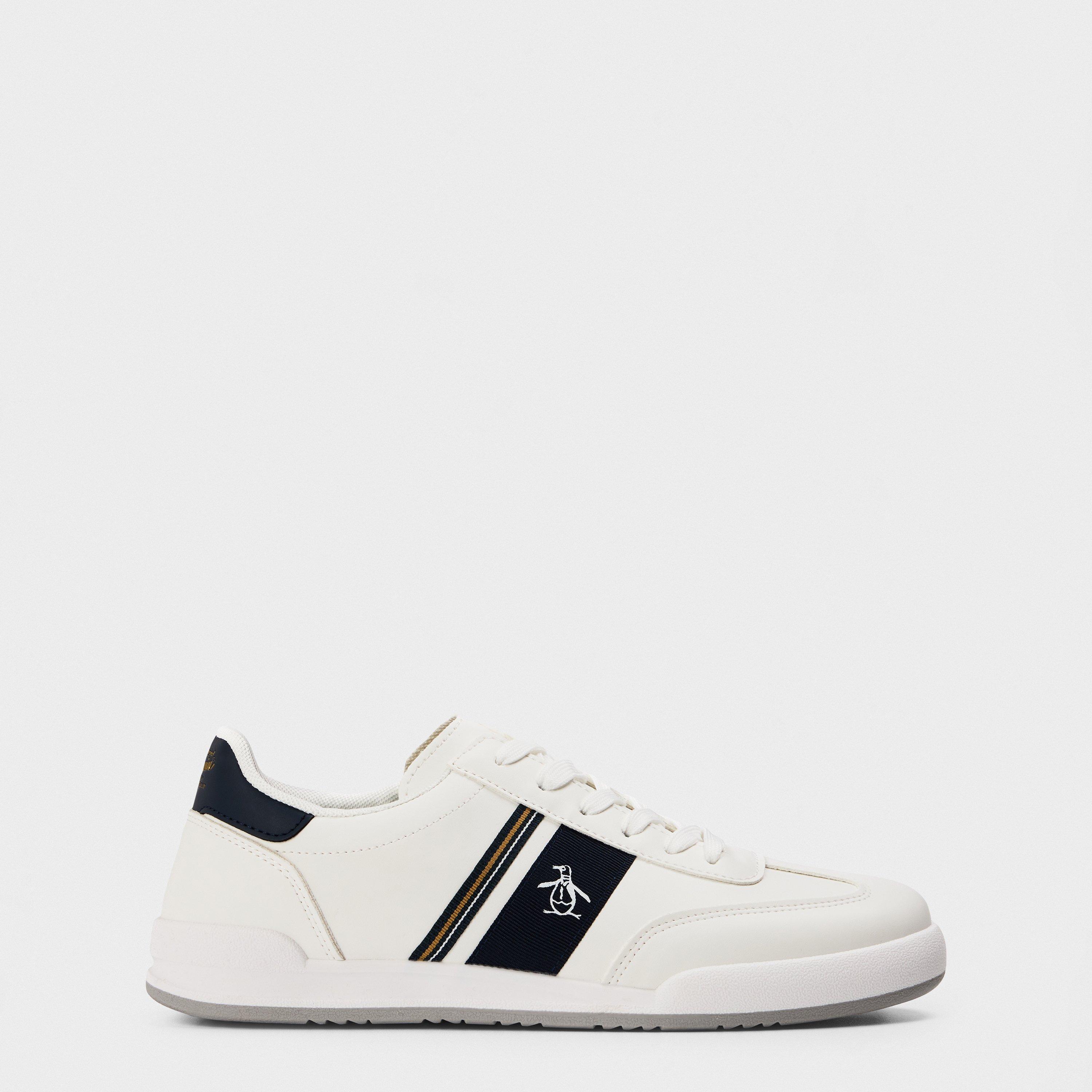Original Penguin Men's Gaz Court Trainers - White - 7 (41)