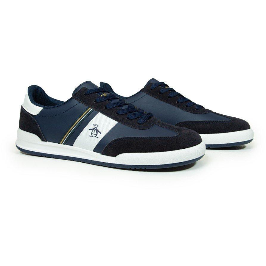 Marineblauw - Penguin - Gaz Court Trainers - 3