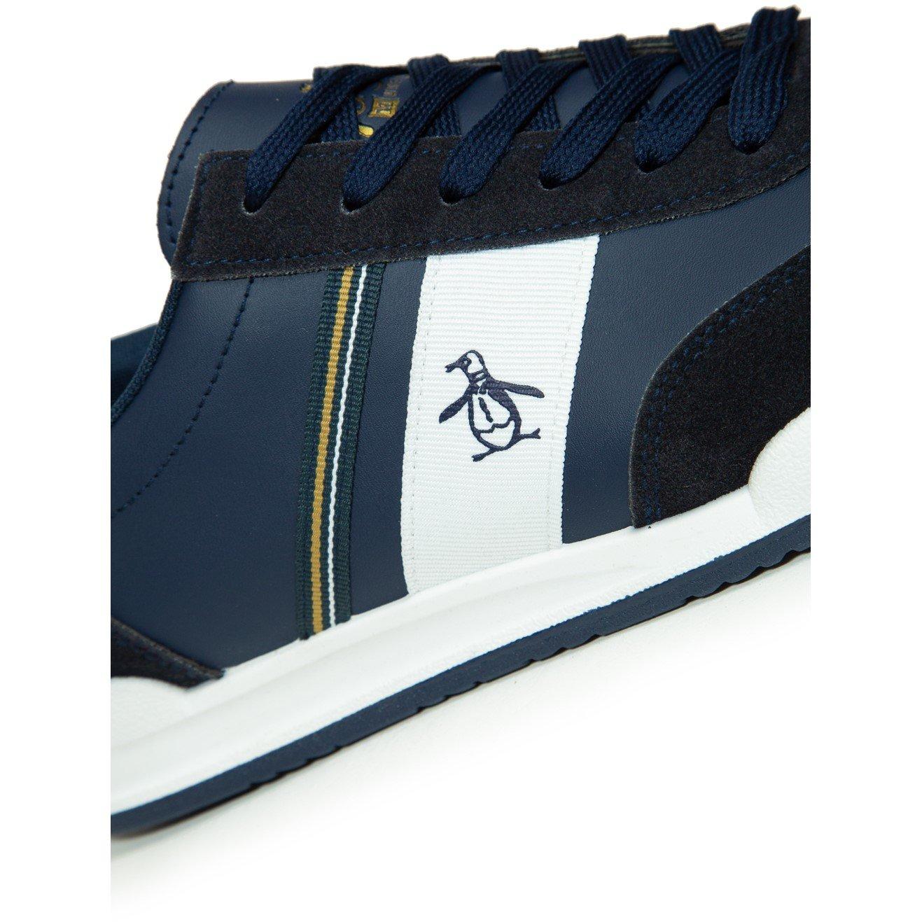 Marineblauw - Penguin - Gaz Court Trainers - 5