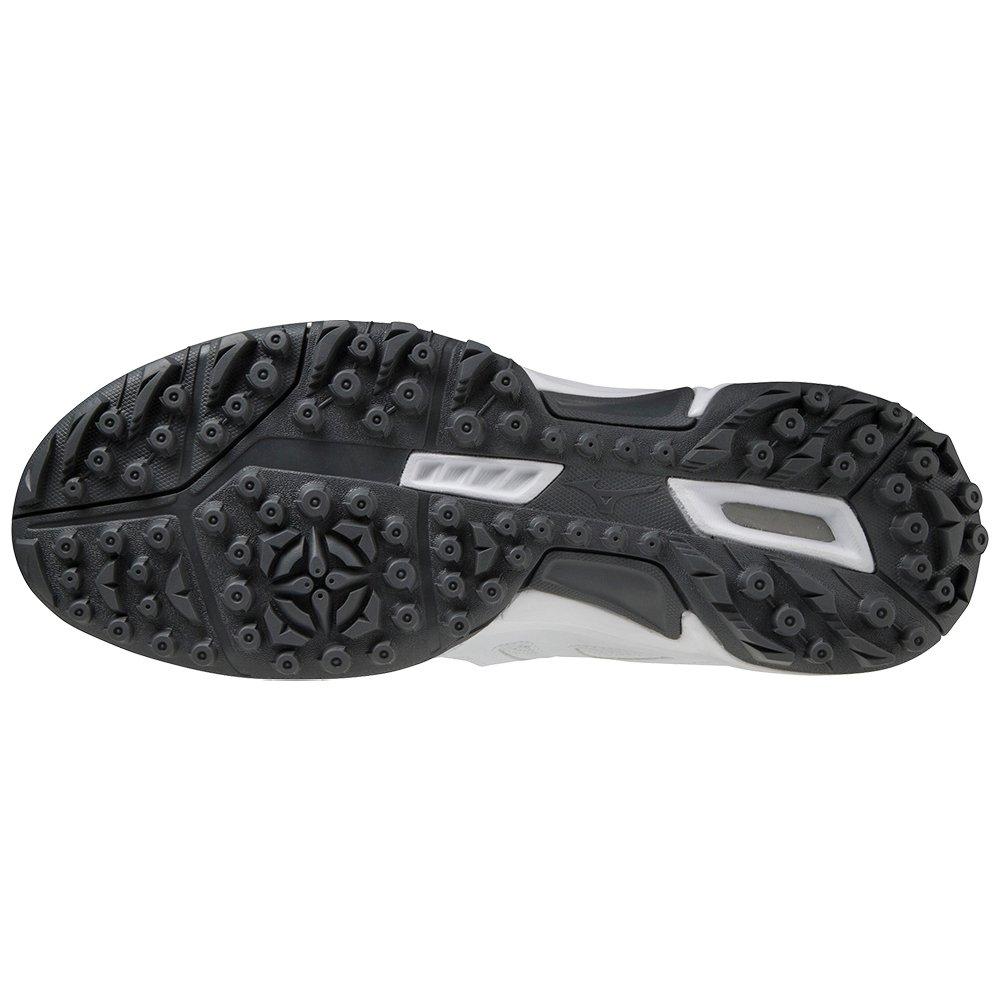 Wht/Gold/Iron - Mizuno - Wave Lynx Hockey Shoe - 2