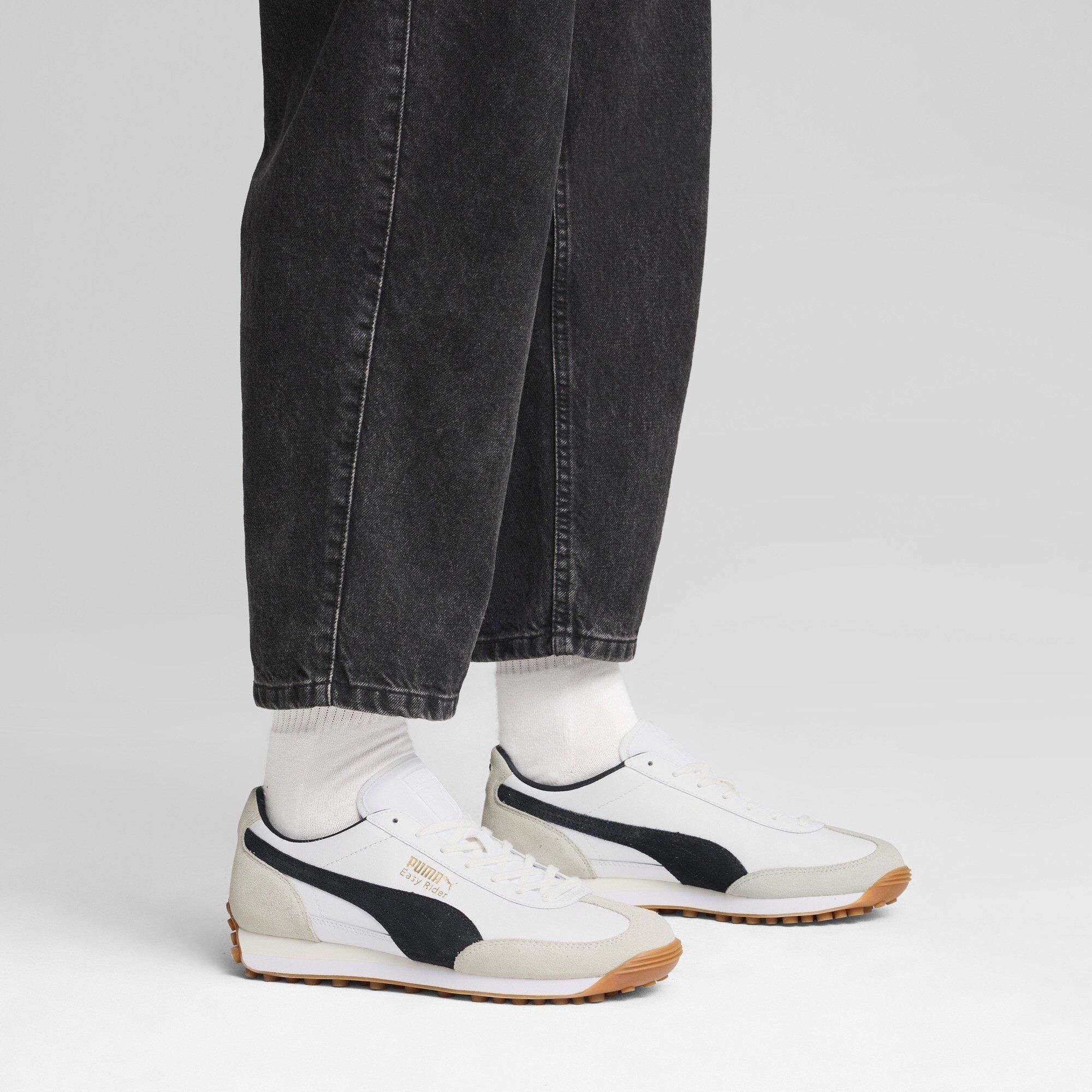 WHITE - Puma - Easy Rider Mix Low-Top Trainers - 3