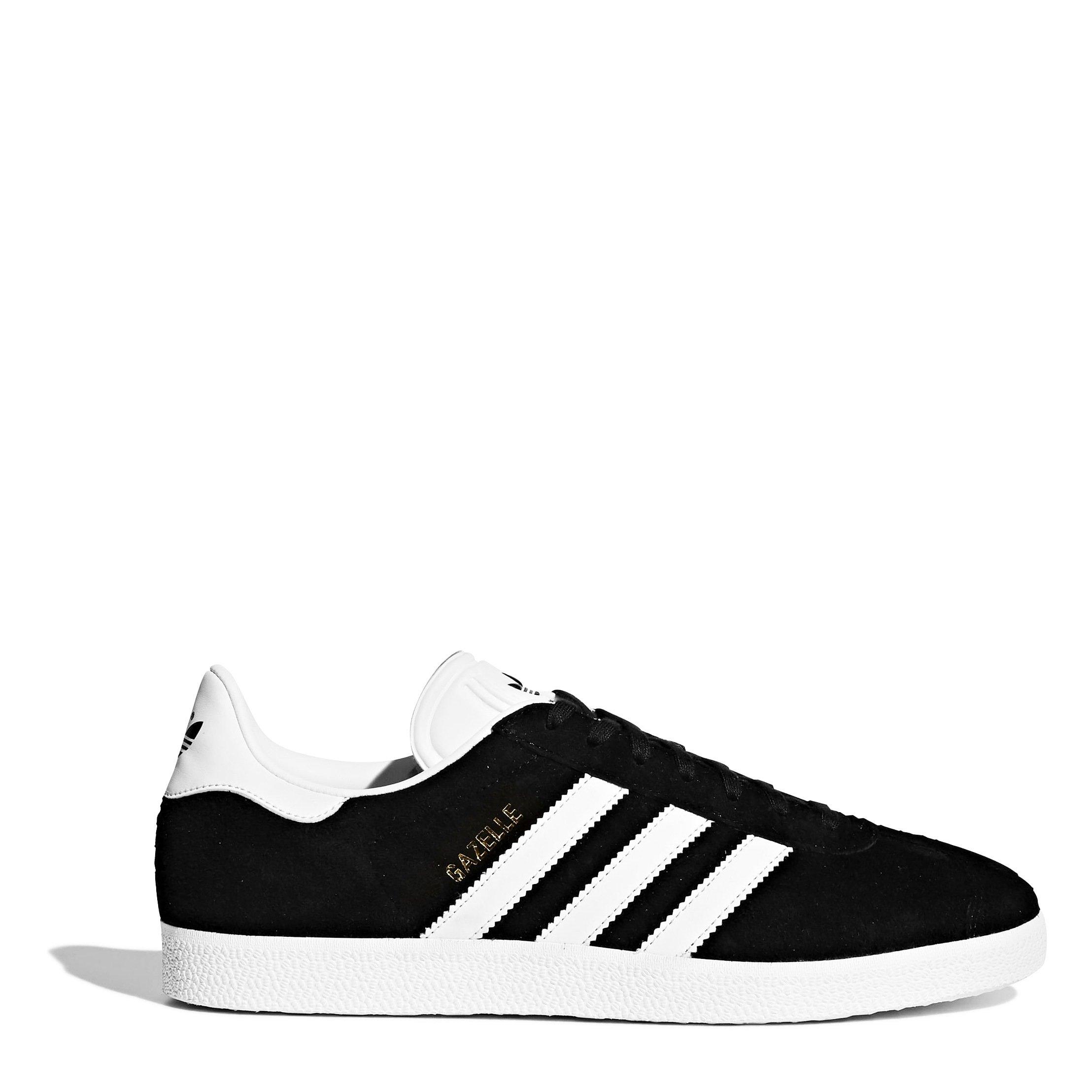 Core Black/Wht - adidas Originals - Gazelle Trainers - 1