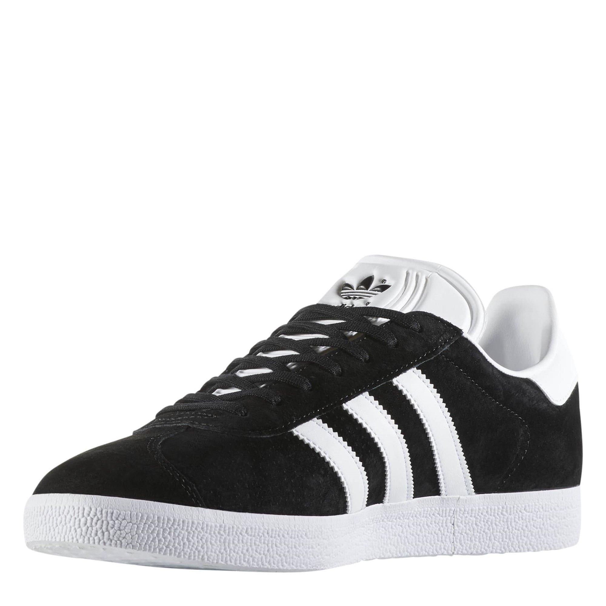 Core Black/Wht - adidas Originals - Gazelle Trainers - 11