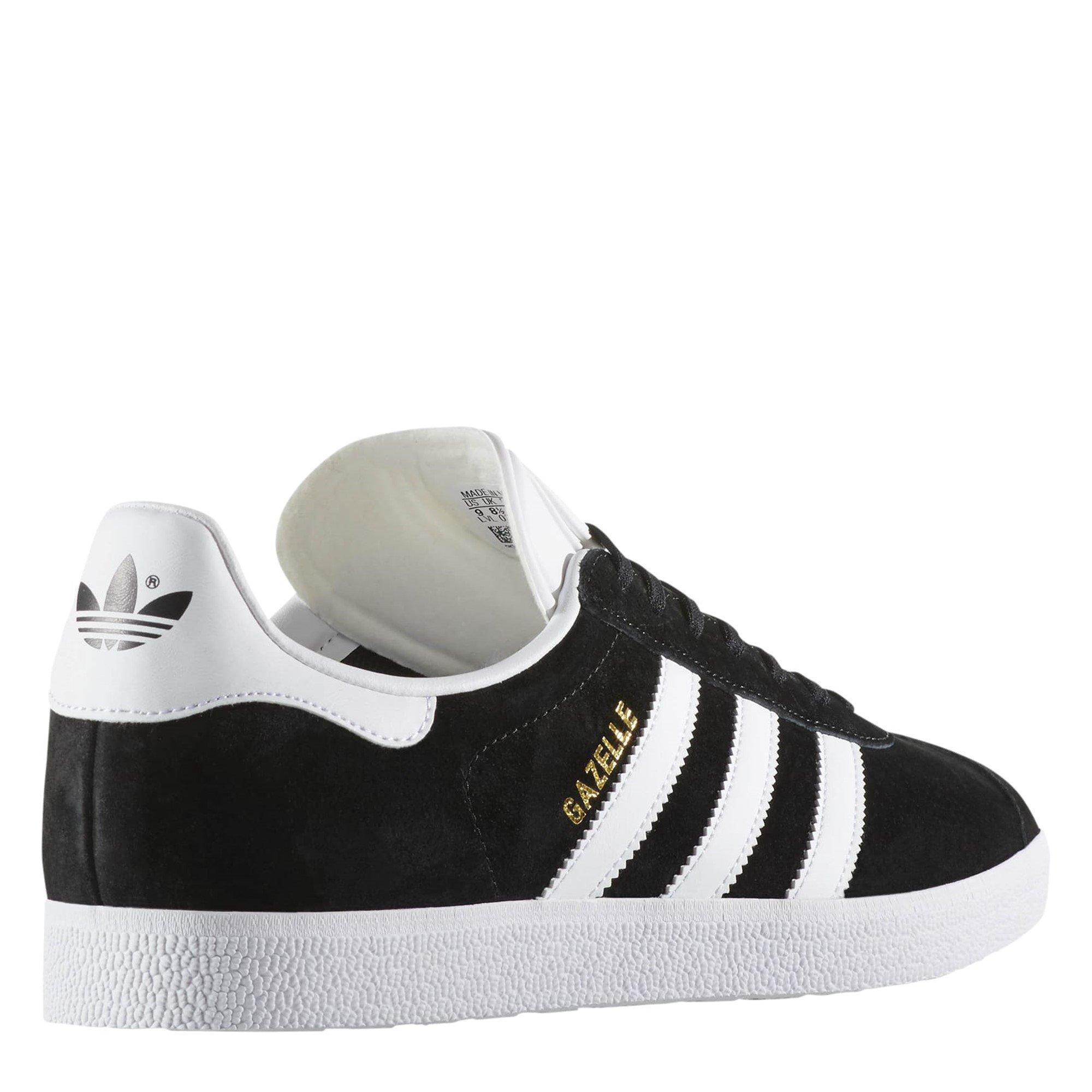 Core Black/Wht - adidas Originals - Gazelle Trainers - 12