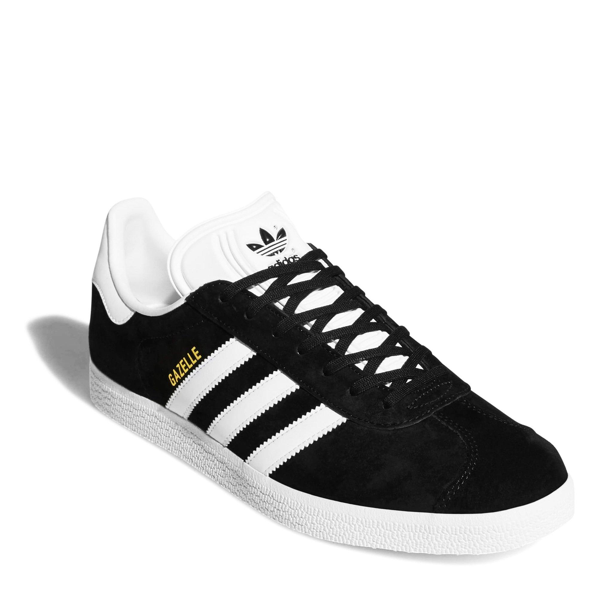 Core Black/Wht - adidas Originals - Gazelle Trainers - 4