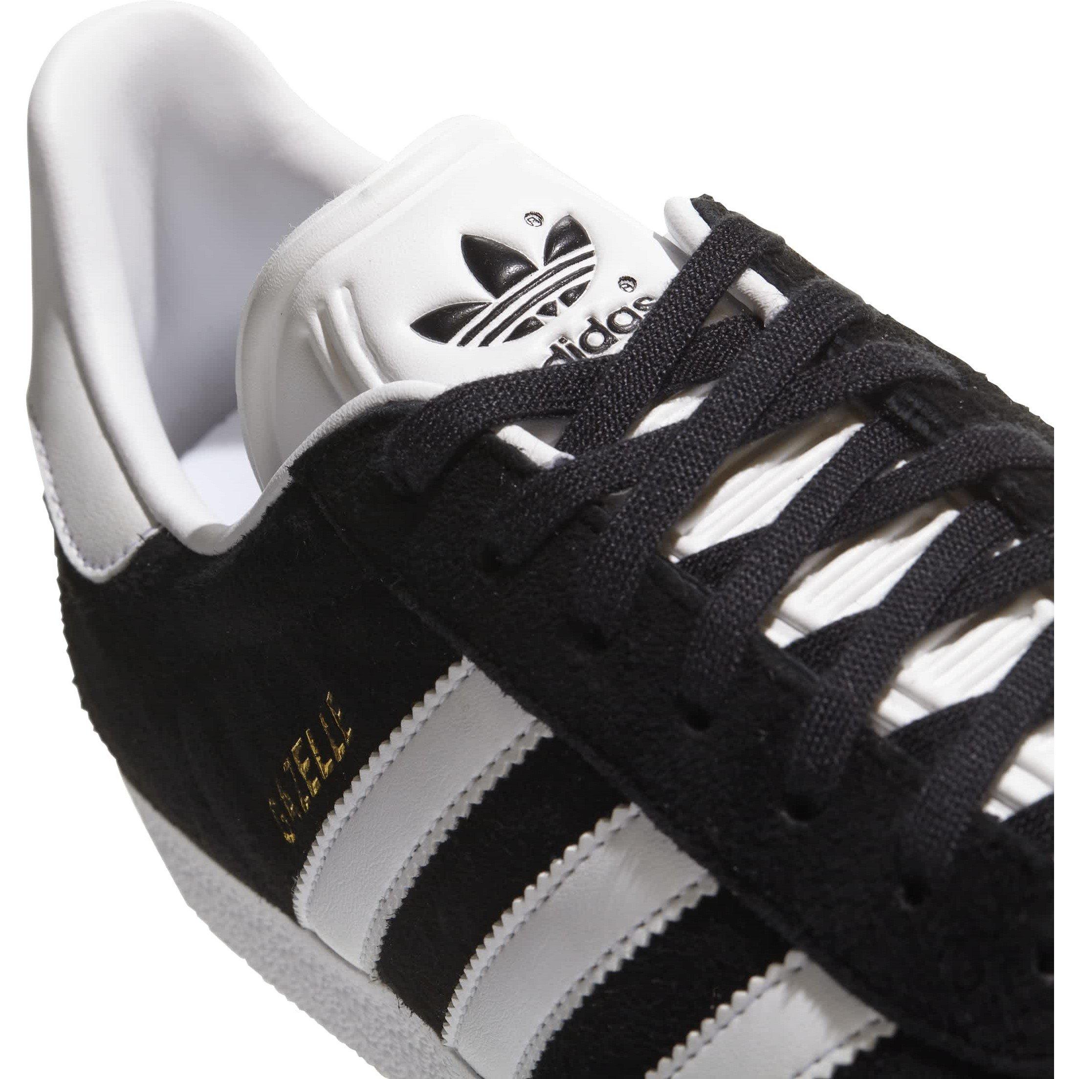 Core Black/Wht - adidas Originals - Gazelle Trainers - 8