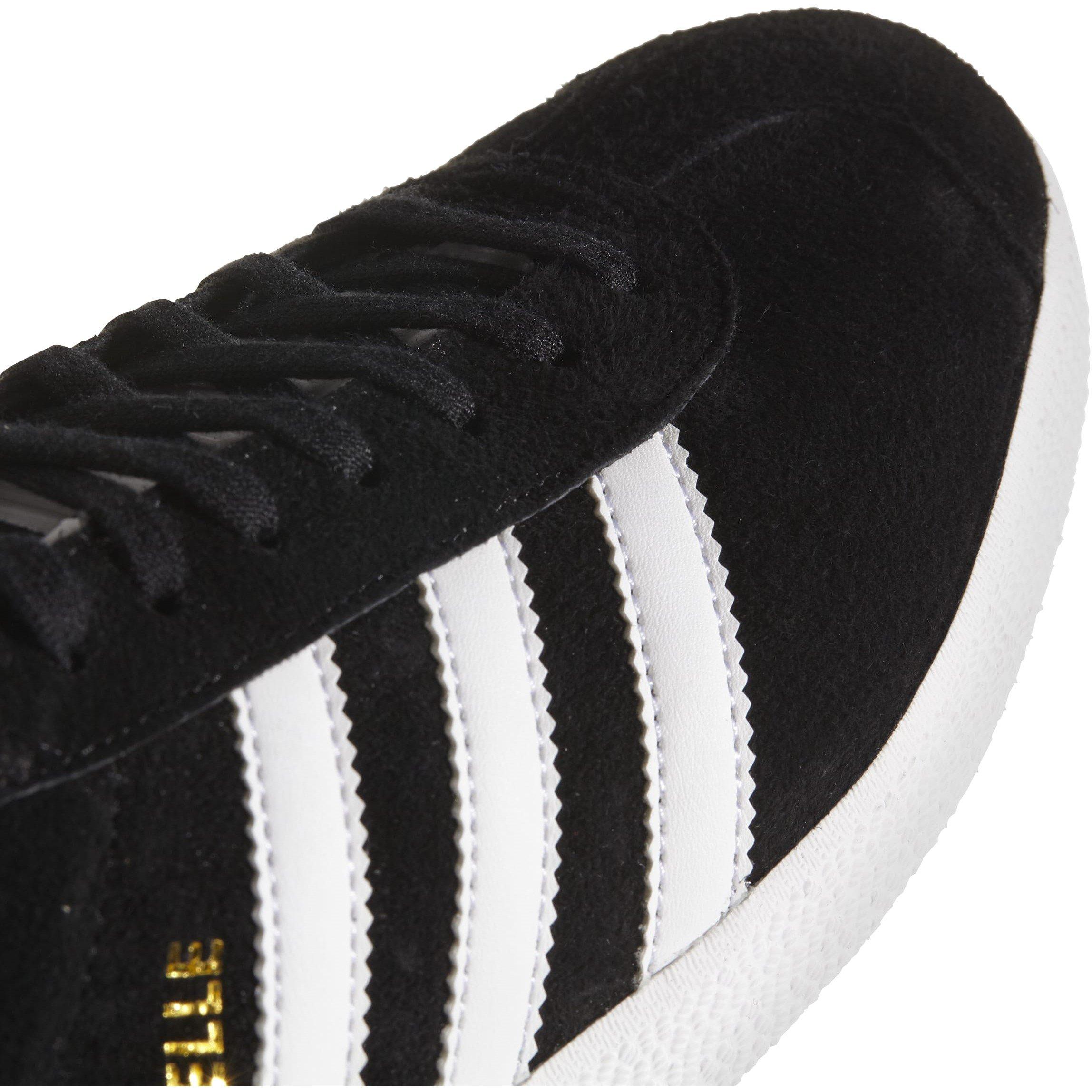 Core Black/Wht - adidas Originals - Gazelle Trainers - 10